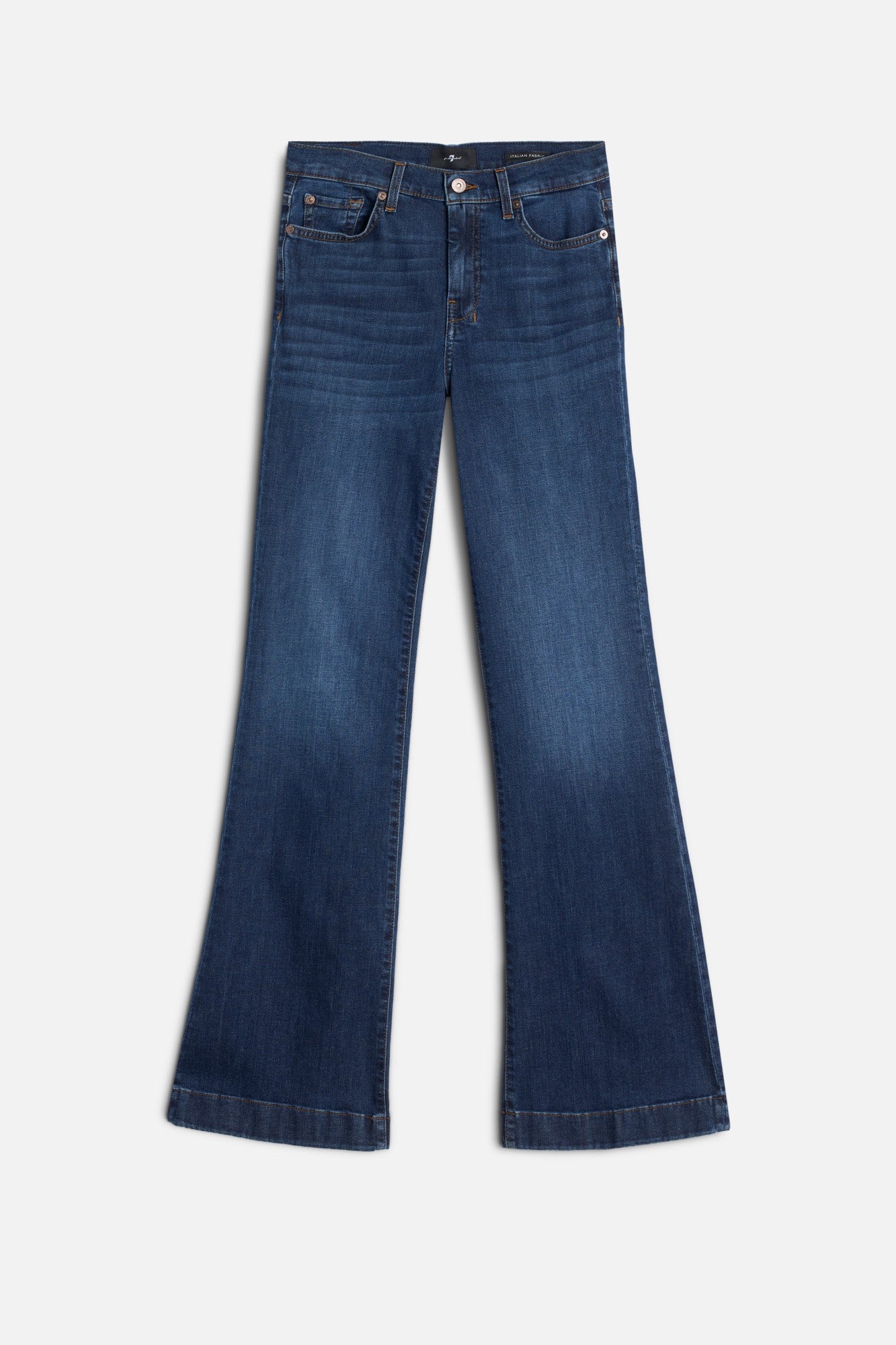7-for-all-mankind-slim-illusion-dojo-rebellion-damen-flare-jeans image 7
