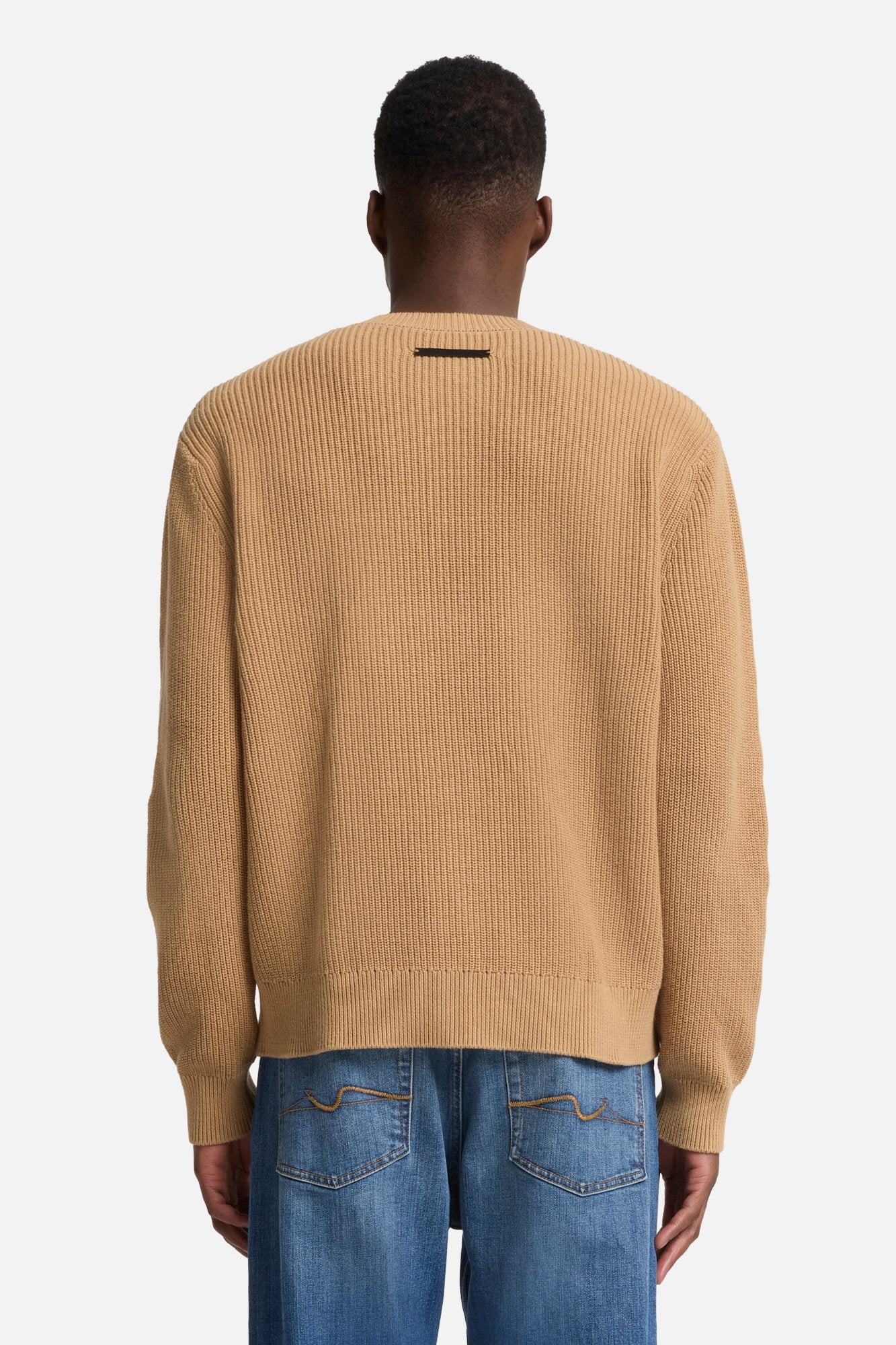 7-for-all-mankind-henley-sweater-herren-pullover-beige-baumwolle image 5