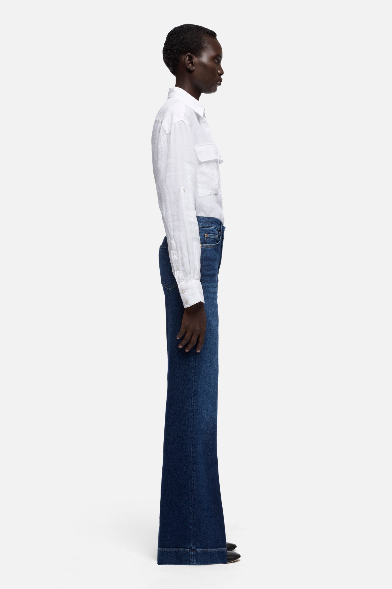 7-for-all-mankind-modern-dojo-luxe-vintage-blue-vibe-damen-flare-jeans image 6