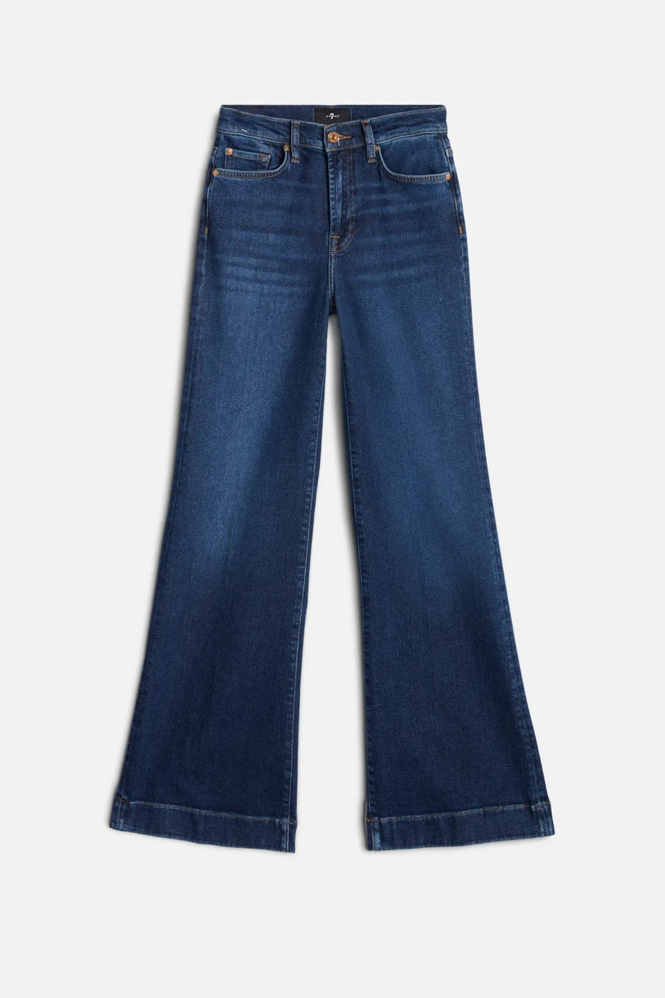 7-for-all-mankind-modern-dojo-luxe-vintage-blue-vibe-damen-flare-jeans image 1