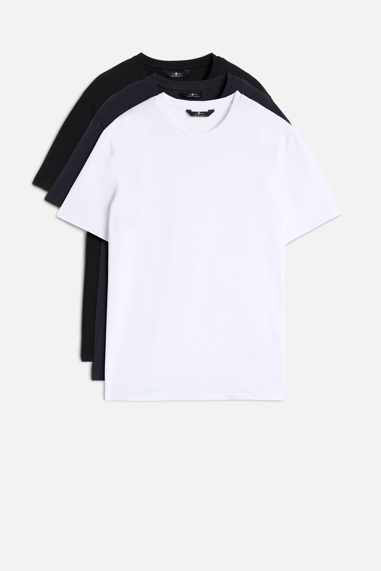 7-for-all-mankind-luxe-performance-tees-3er-pack-multicolor-herren image 1