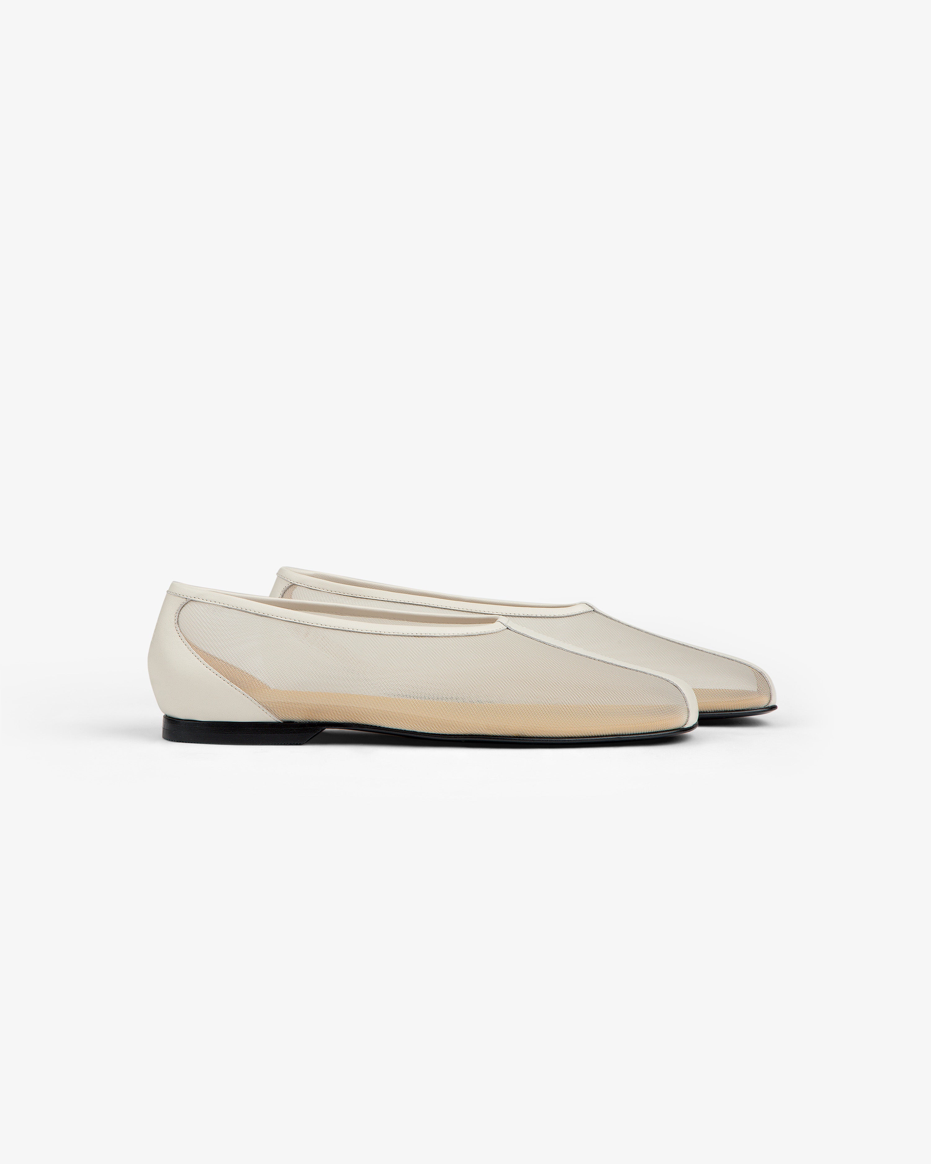aim-leon-dore-mesh-ballet-flat-cream-damen image 4