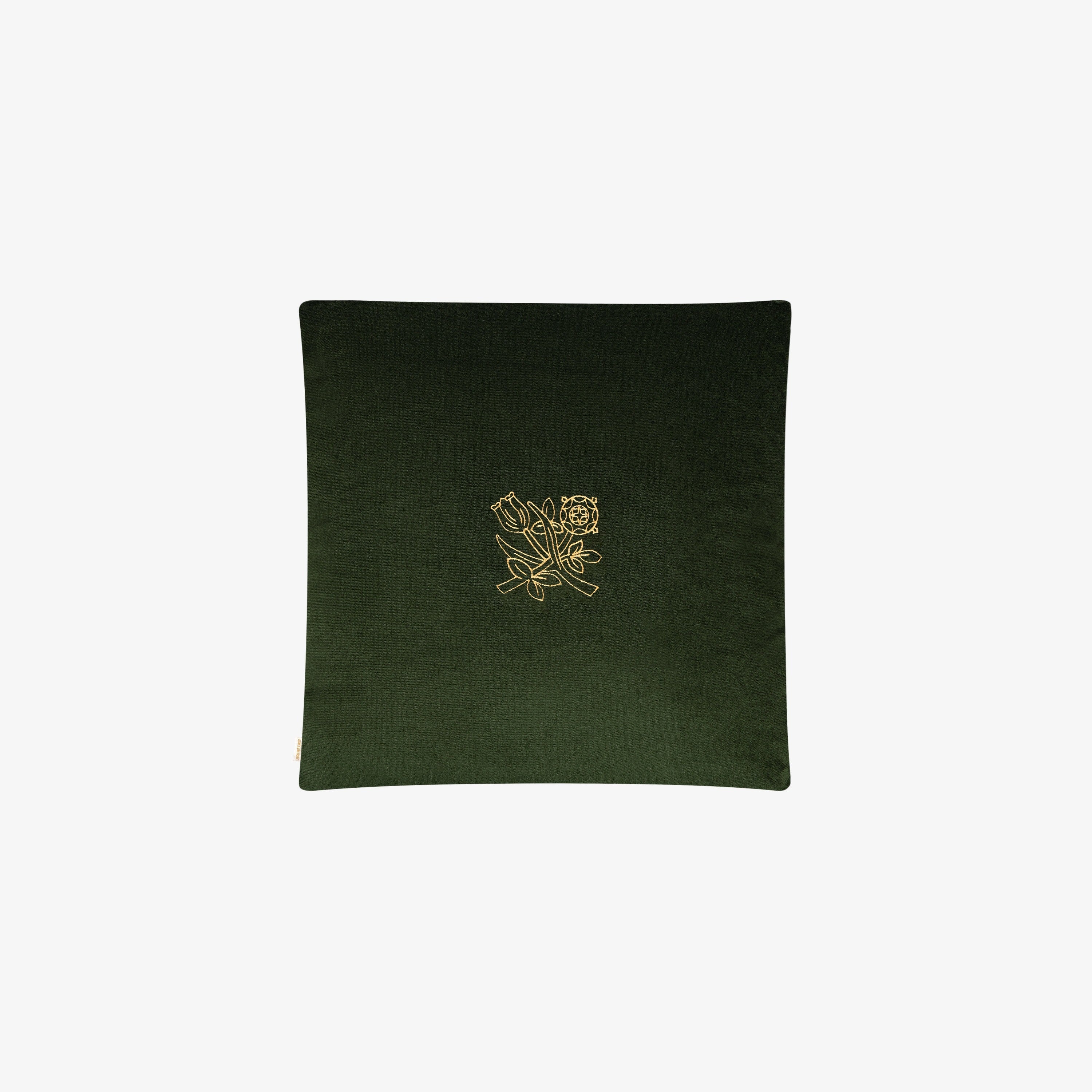 aim-leon-dore-queens-crest-kissen-45x45-gr-n image 1