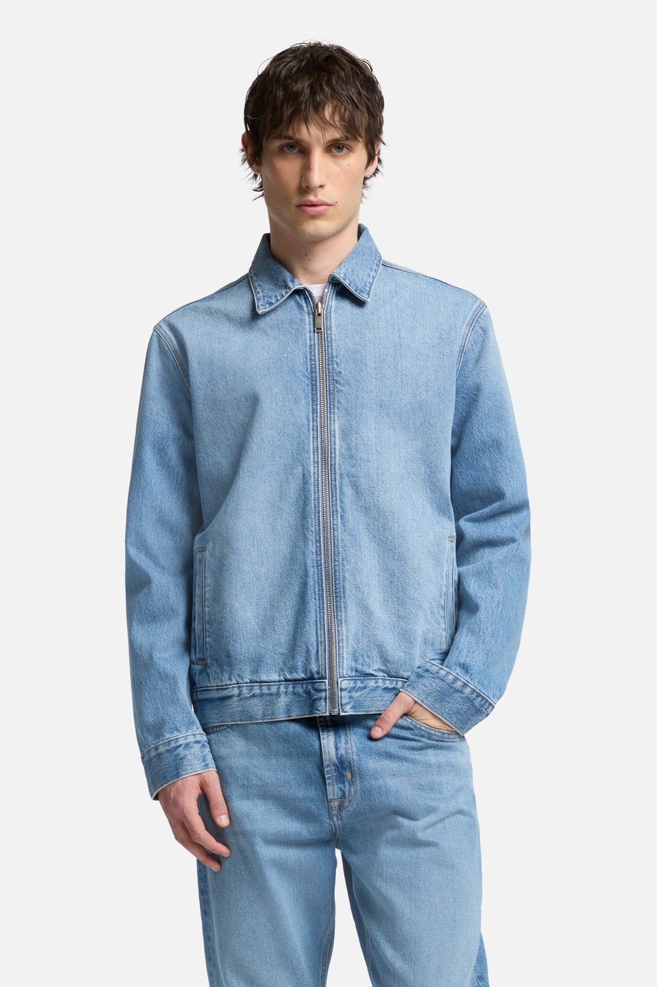 7-for-all-mankind-harrington-jacket-herren-denim-mason-hell image 3