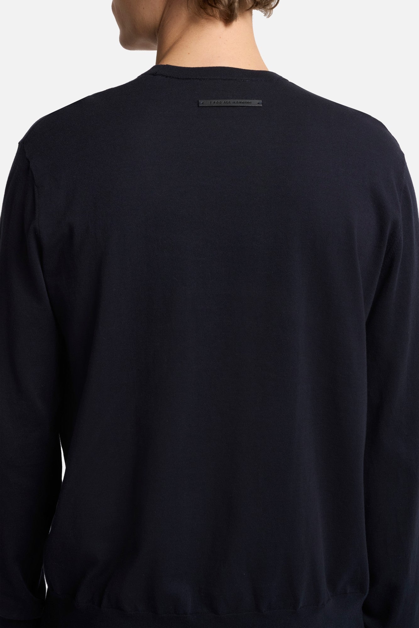 7-for-all-mankind-classic-cotton-long-sleeve-sweater-herren-navy image 4