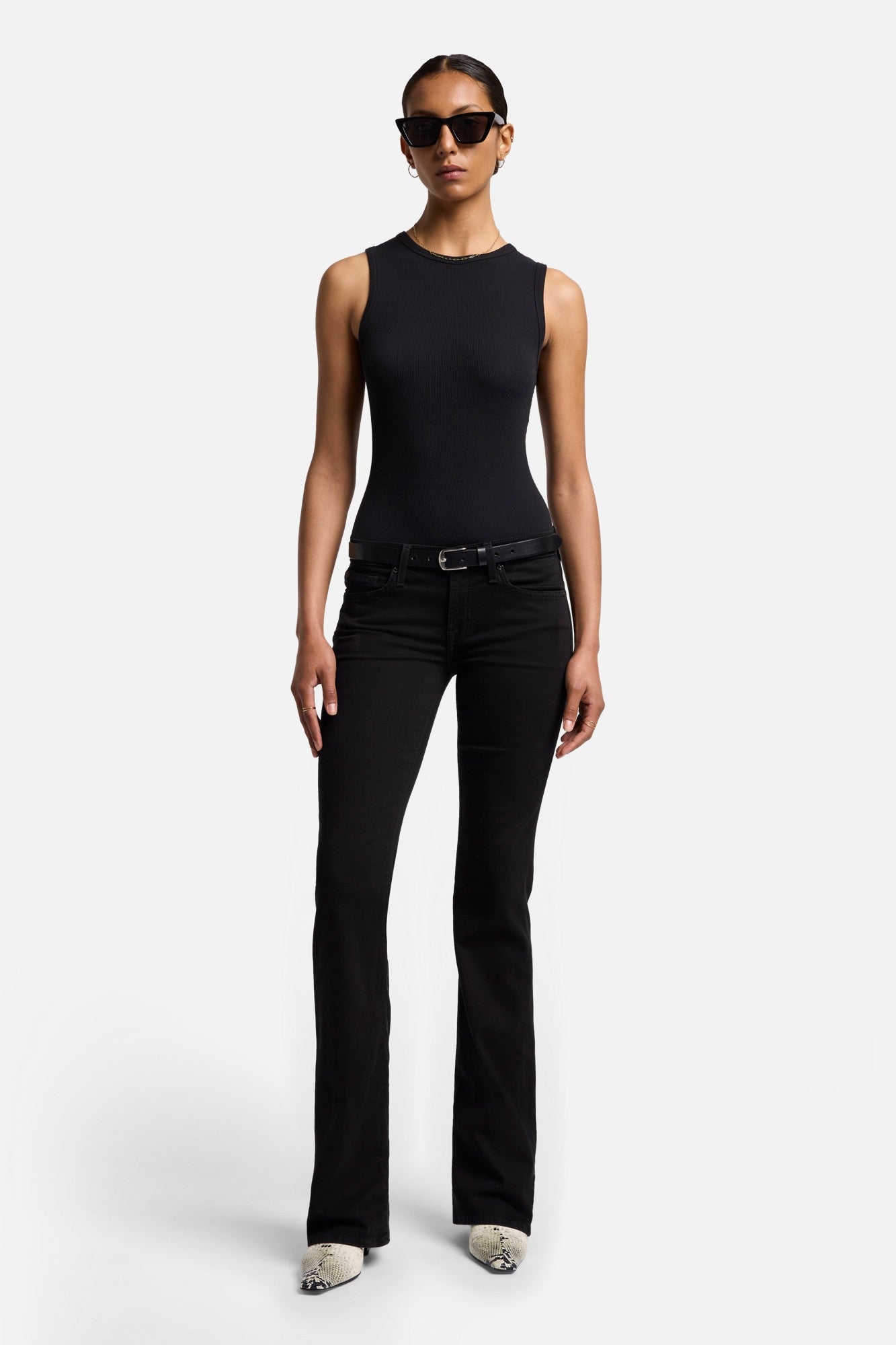 7-for-all-mankind-b-air-original-bootcut-jeans-rinsed-black-damen image 1