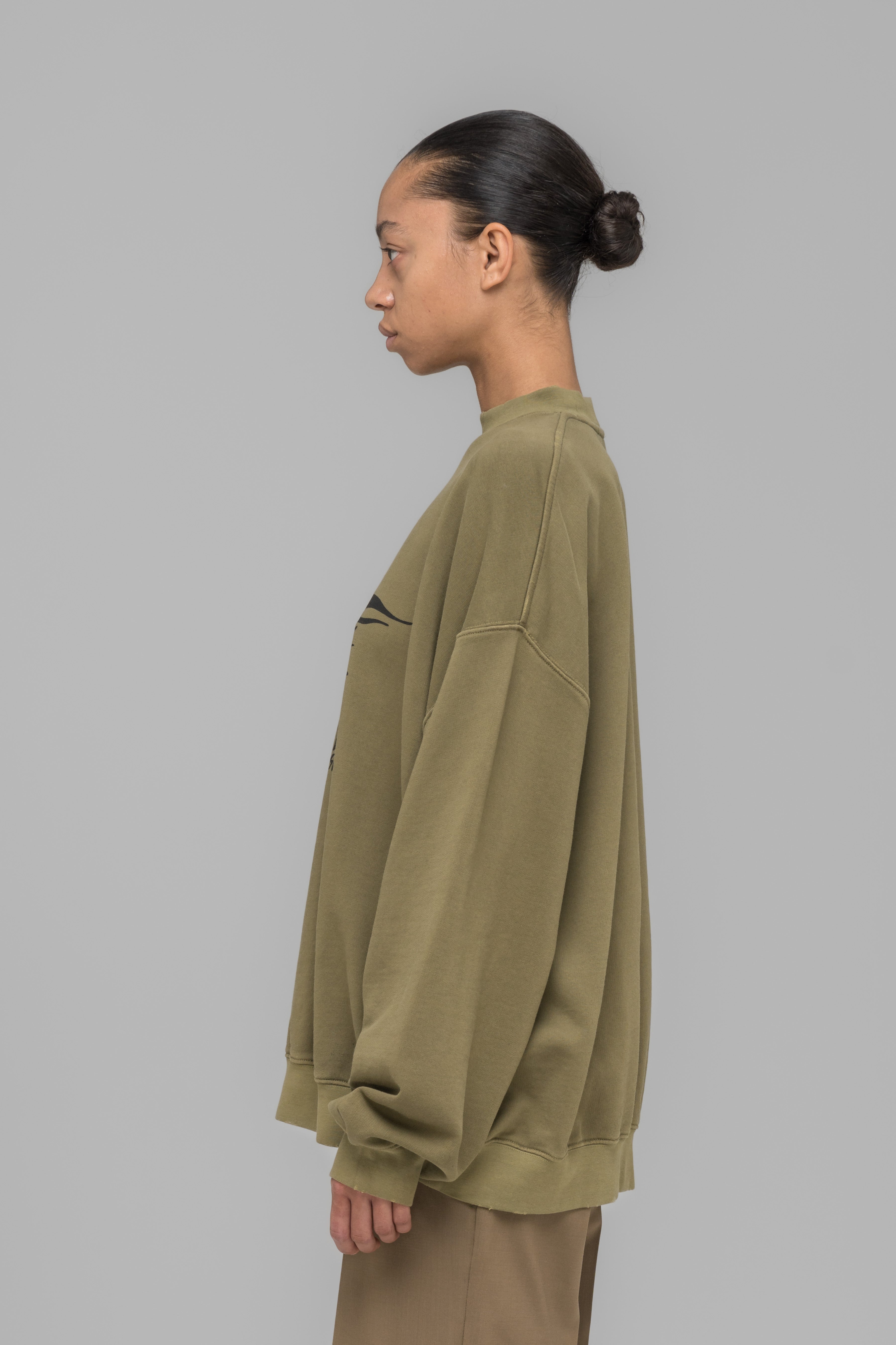 032c-no-fun-oversized-crewneck-gr-n image 3