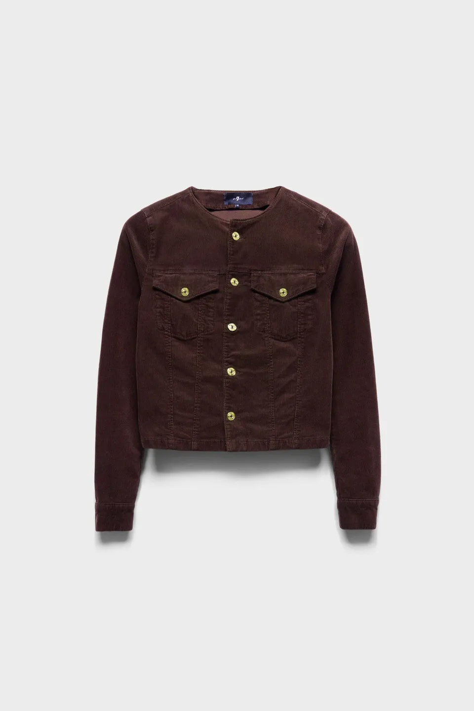 7-for-all-mankind-vicky-jacket-damen-cordjacke-coffee-bean image 1