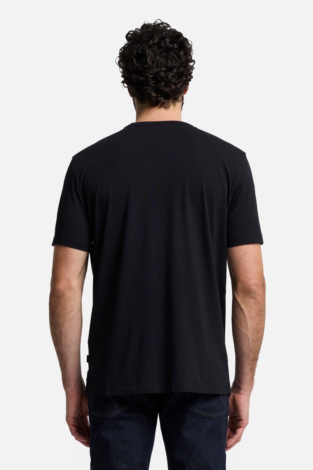 7-for-all-mankind-featherweight-cotton-tee-t-shirt-schwarz image 4