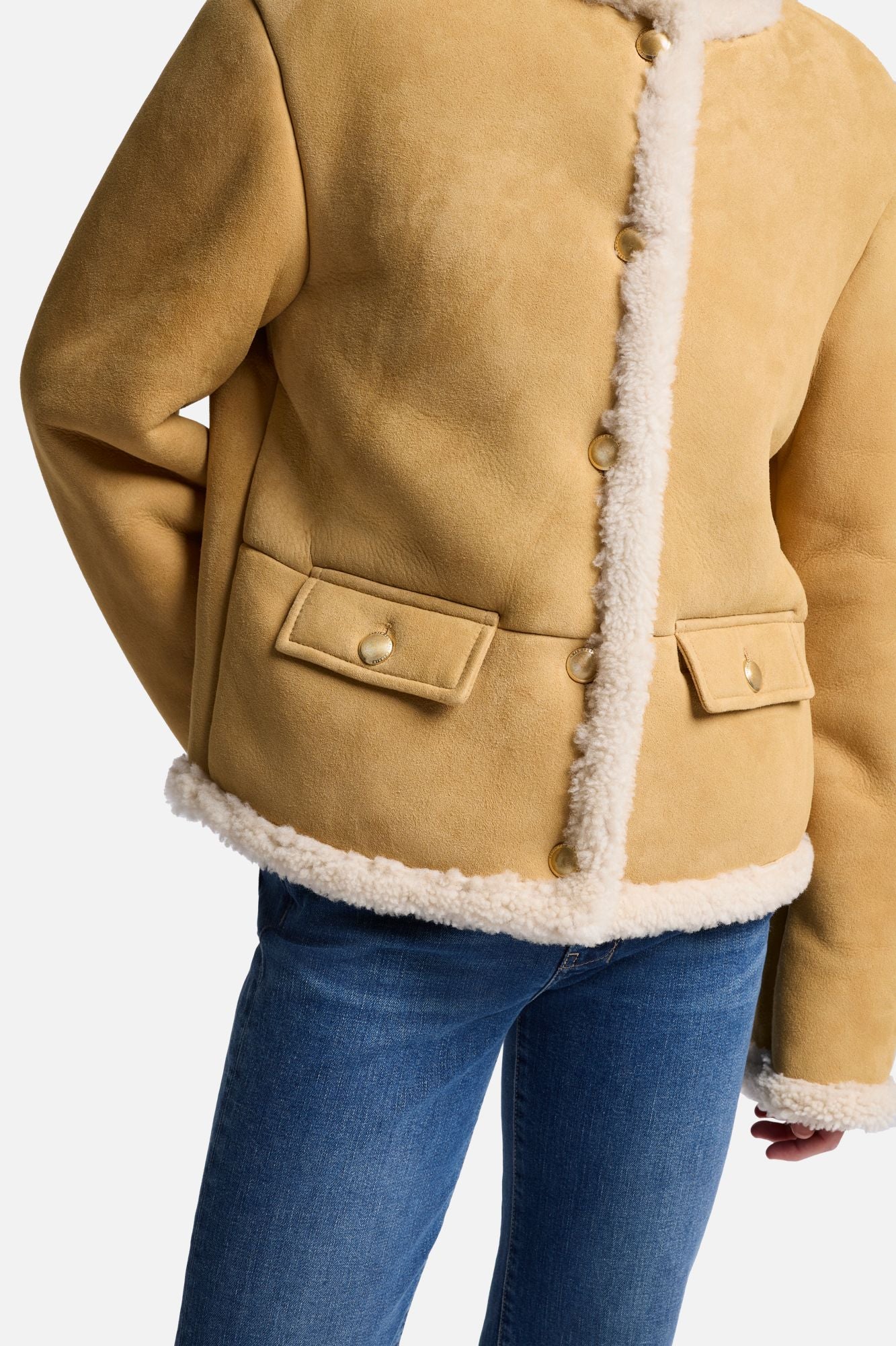 7-for-all-mankind-cropped-shearling-jacke-porcini image 6
