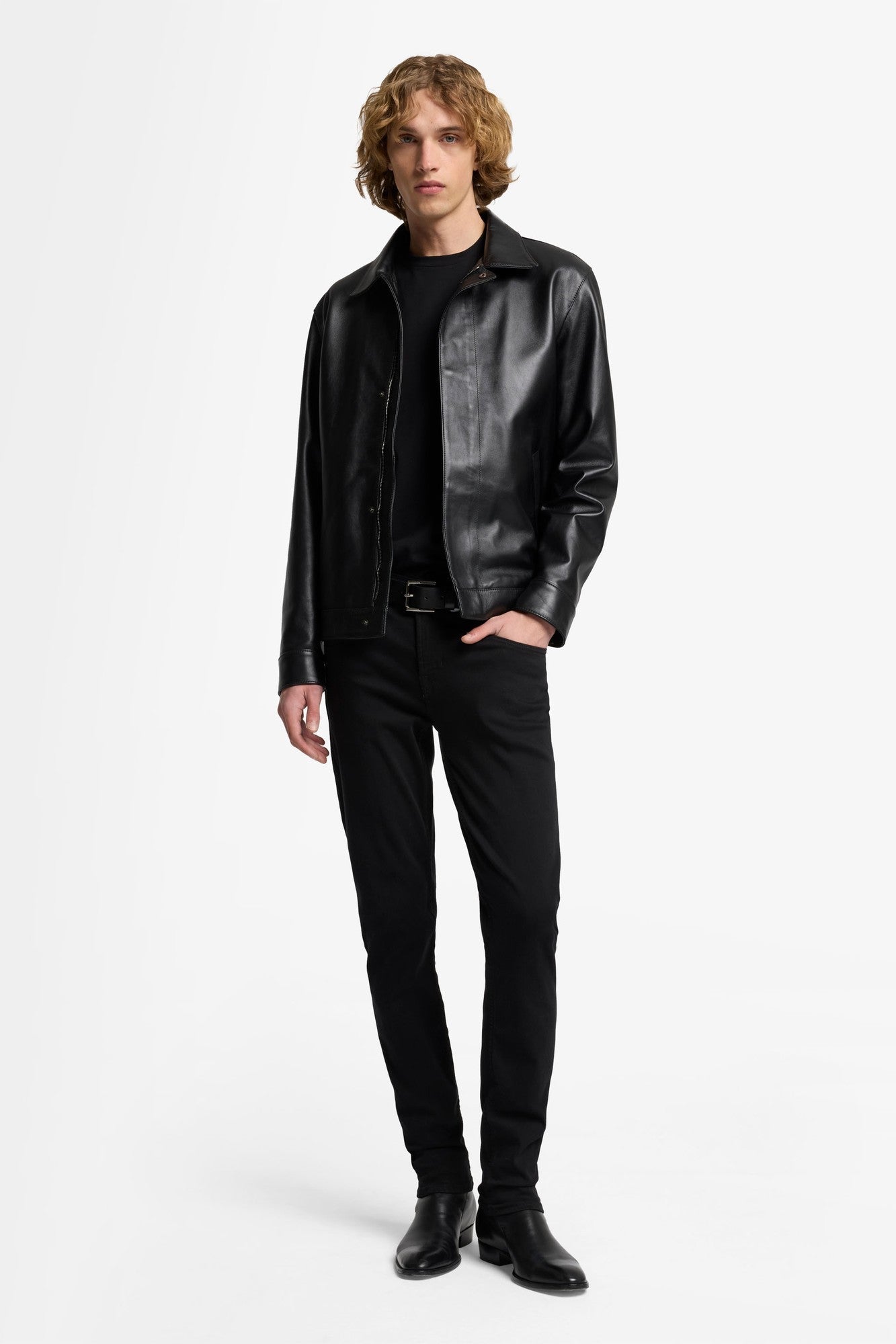 7-for-all-mankind-slimmy-tapered-jeans-herren-luxe-performance-black image 2