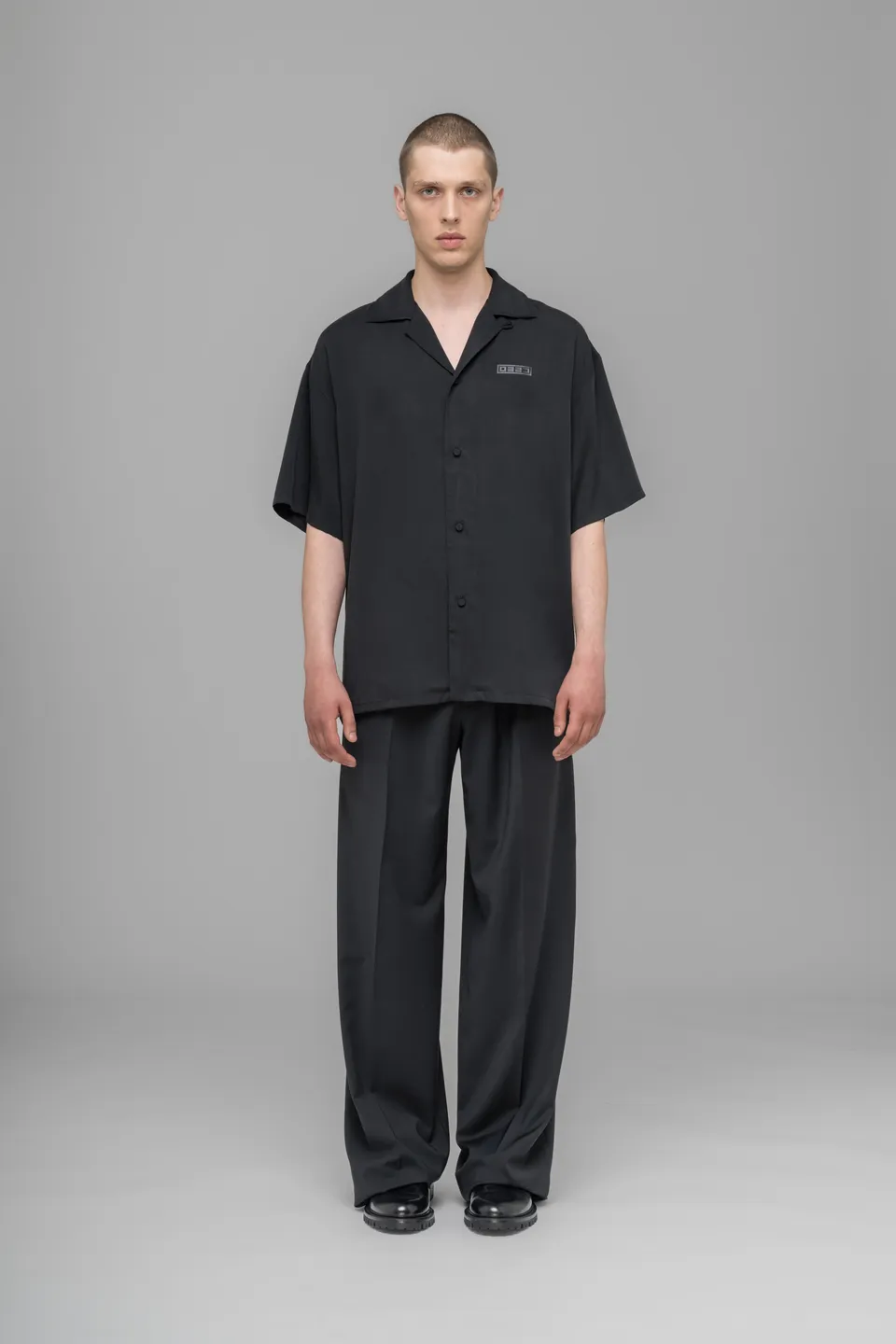 032c-bowling-shirt-relaxed-satin-hemd-mit-artwork image 1