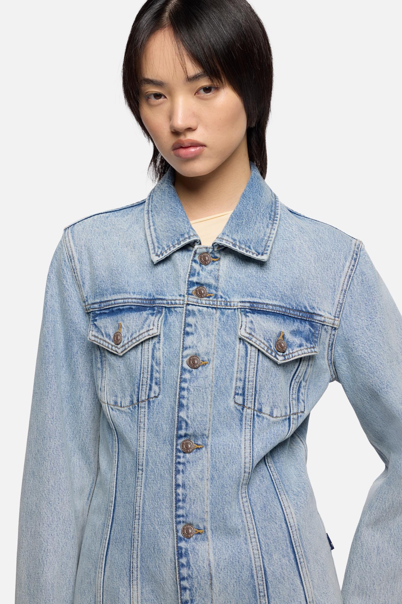 7-for-all-mankind-cinched-trucker-jacket-mankind-blue-erosion image 4