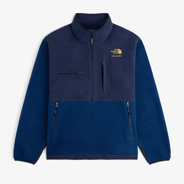 aim-leon-dore-x-the-north-face-95-denali-half-zip-fleece-pullover-blau image 1