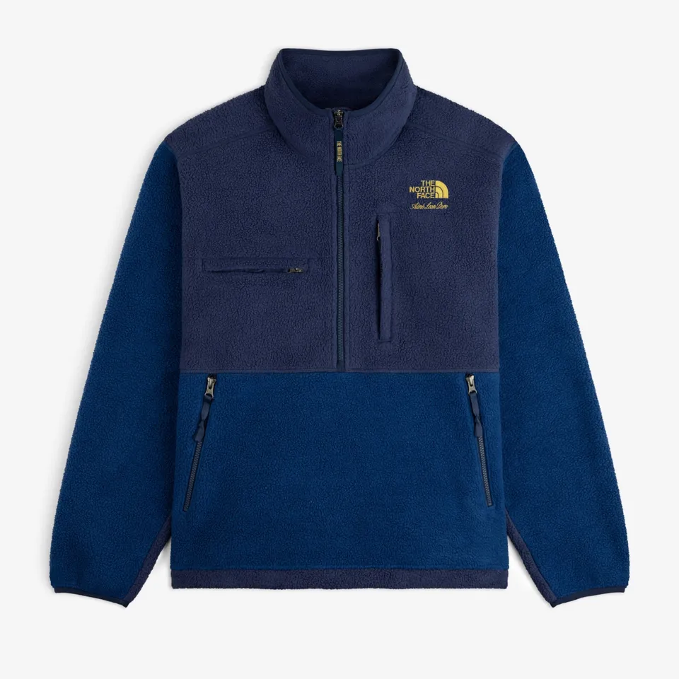 aim-leon-dore-x-the-north-face-95-denali-half-zip-fleece-pullover-blau image 1