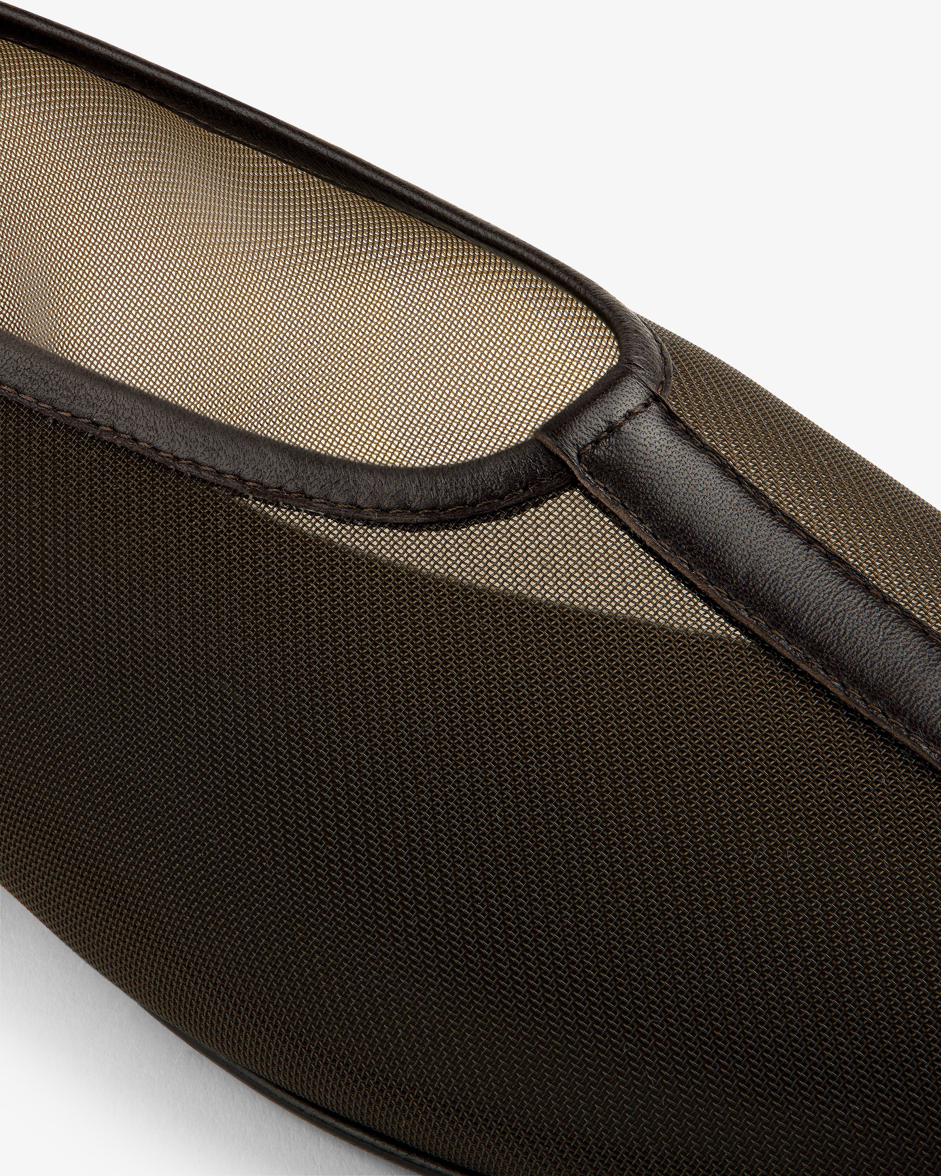 aim-leon-dore-mesh-ballet-flat-braun-damen-ballerina image 7