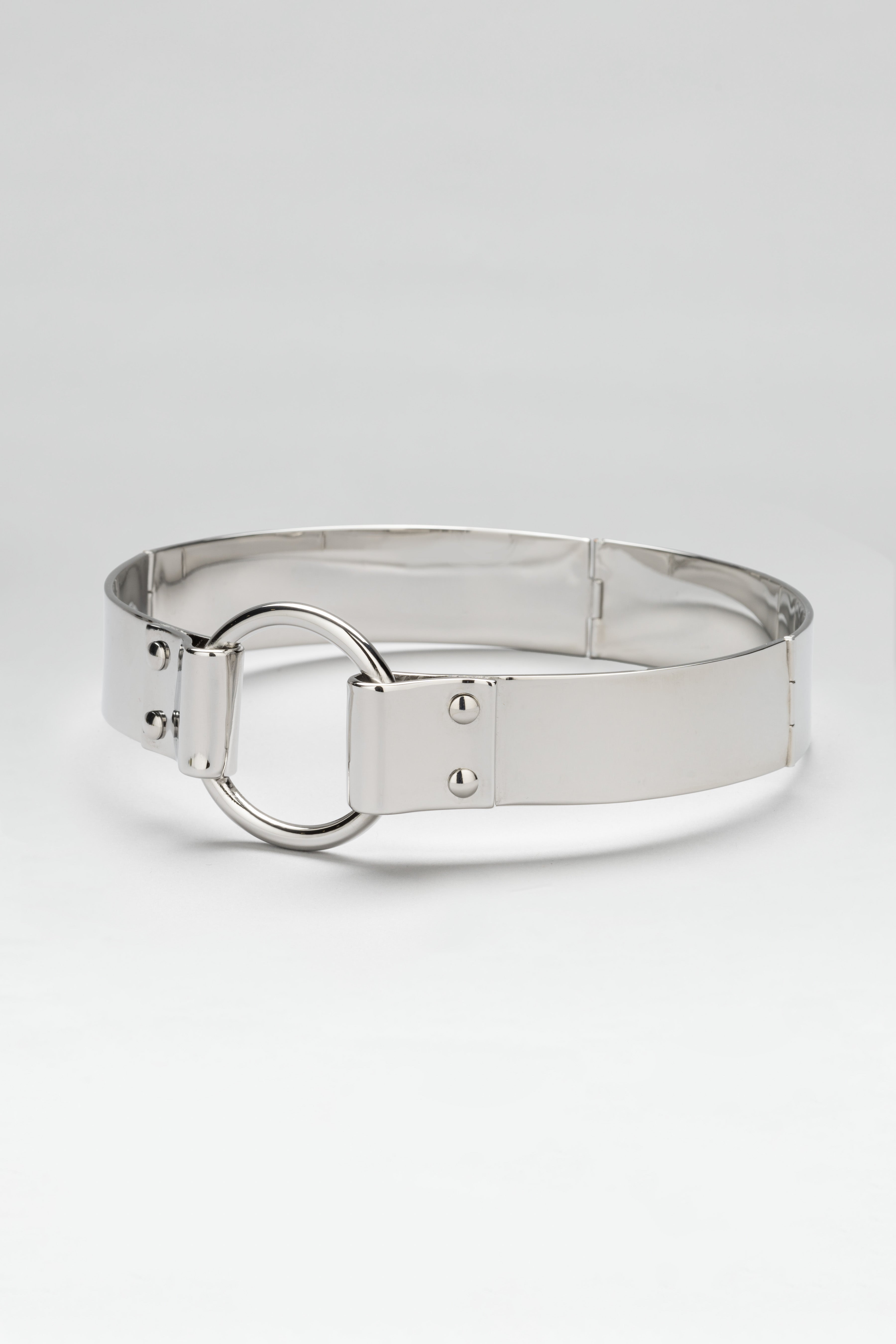 032c-ring-choker-silber-halskette-damen image 1