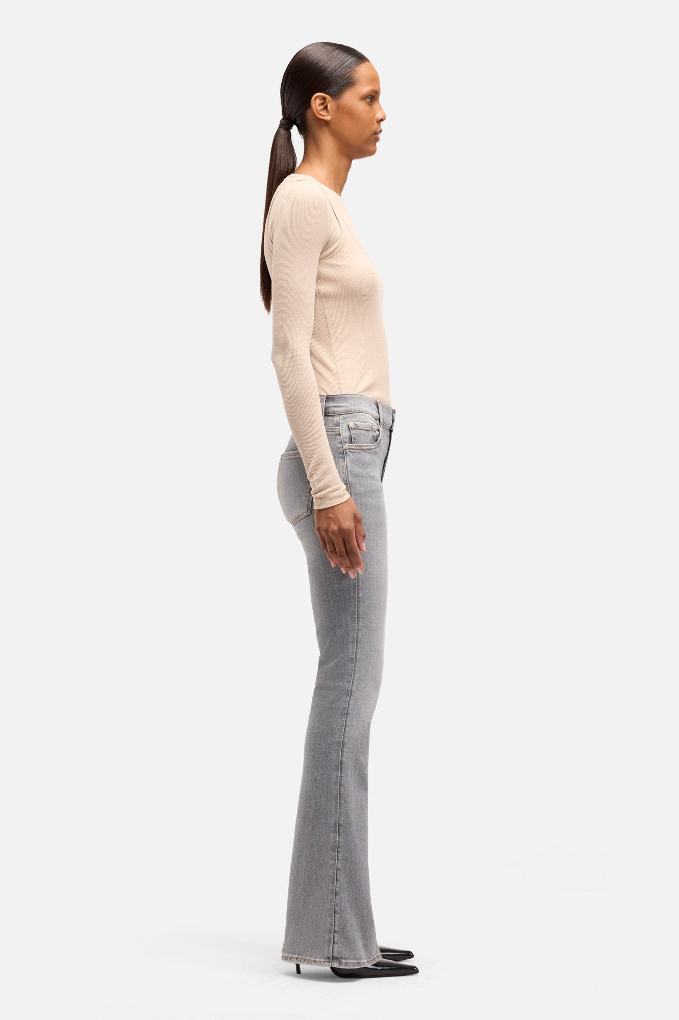 7-for-all-mankind-bootcut-slim-illusion-jeans-riverstone-damen image 6