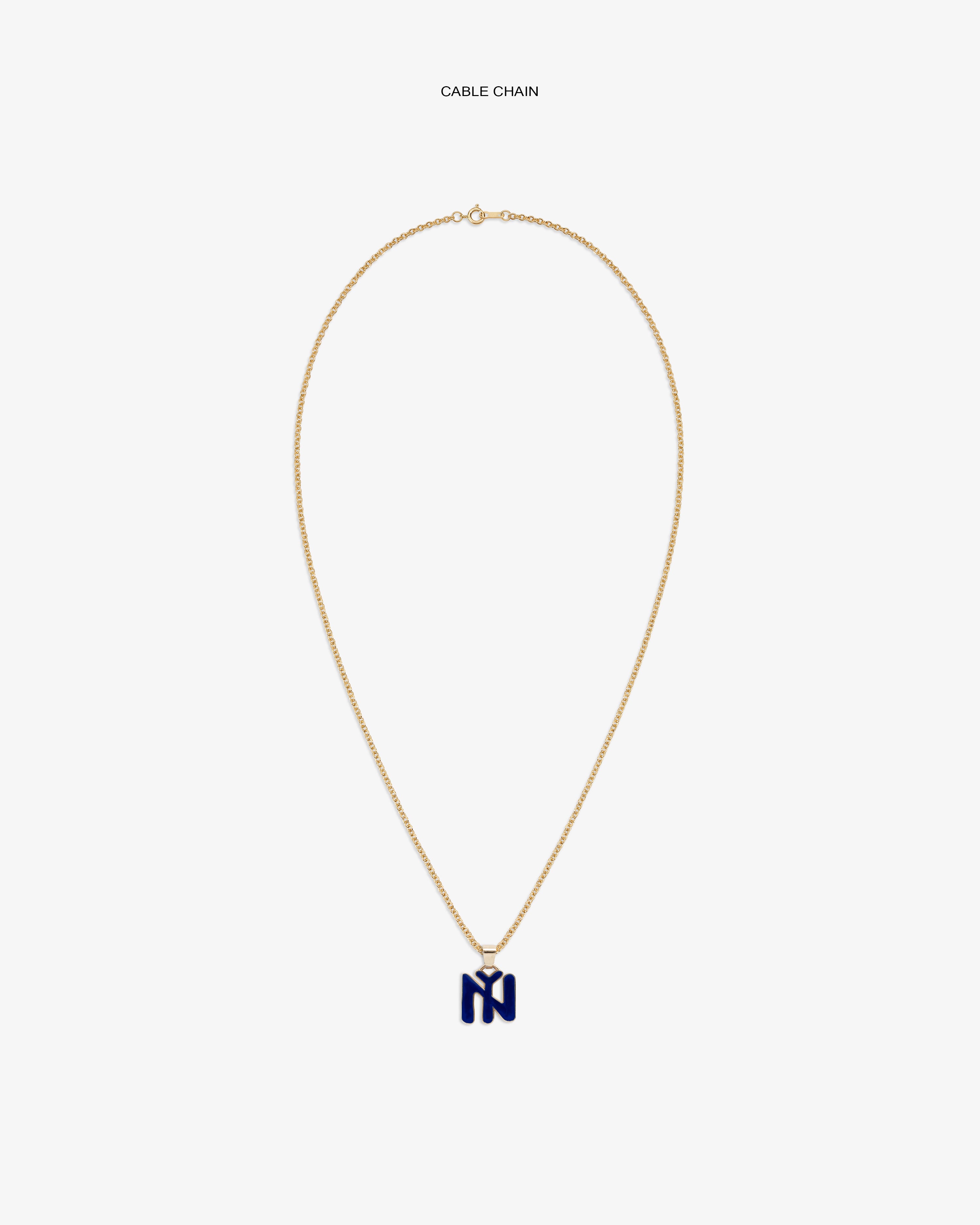 aim-leon-dore-14kt-gold-anh-nger-massivgold-pendant-mit-emaille image 8