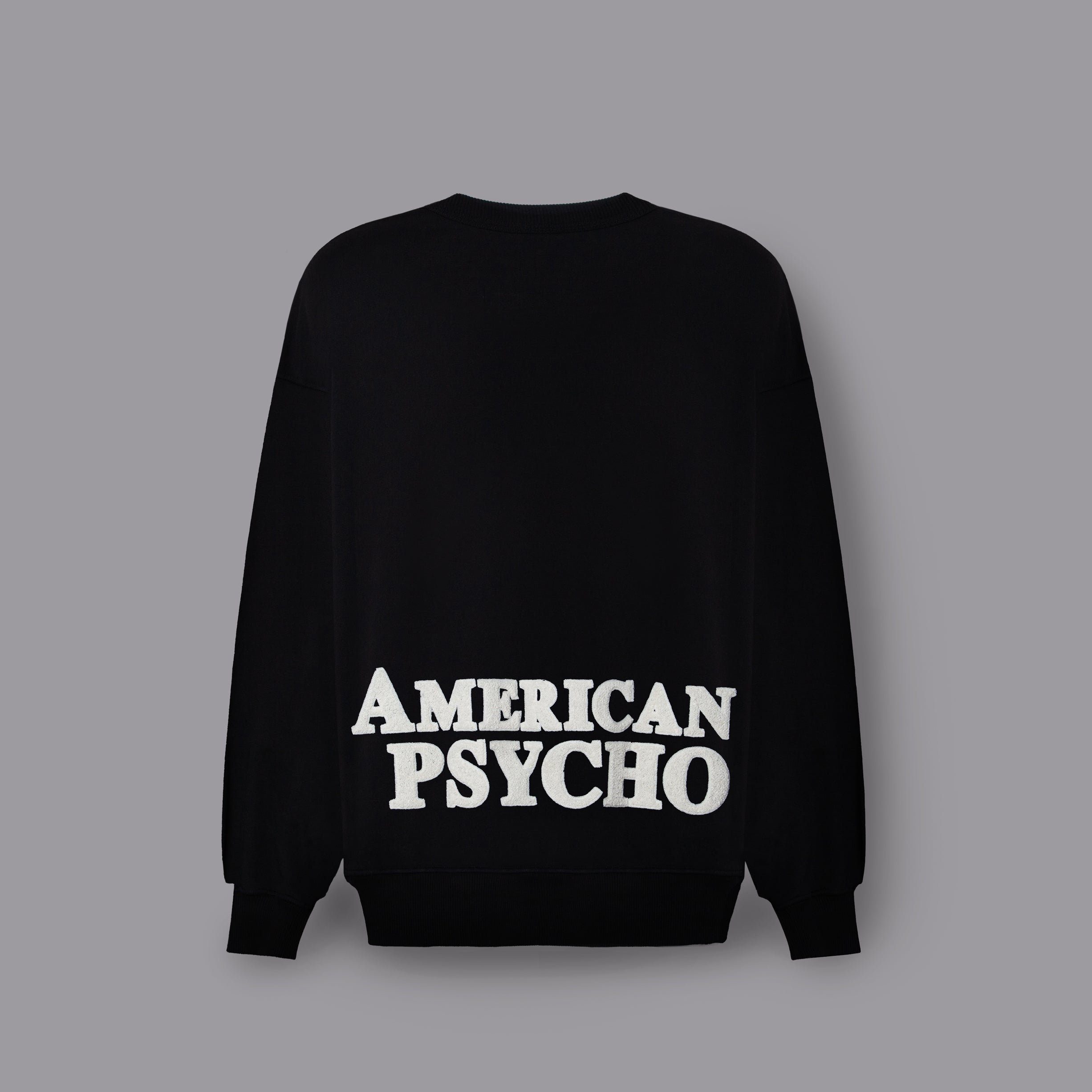 19-69-american-psycho-sweater-heavy-organic-cotton-crewneck-unisex image 1