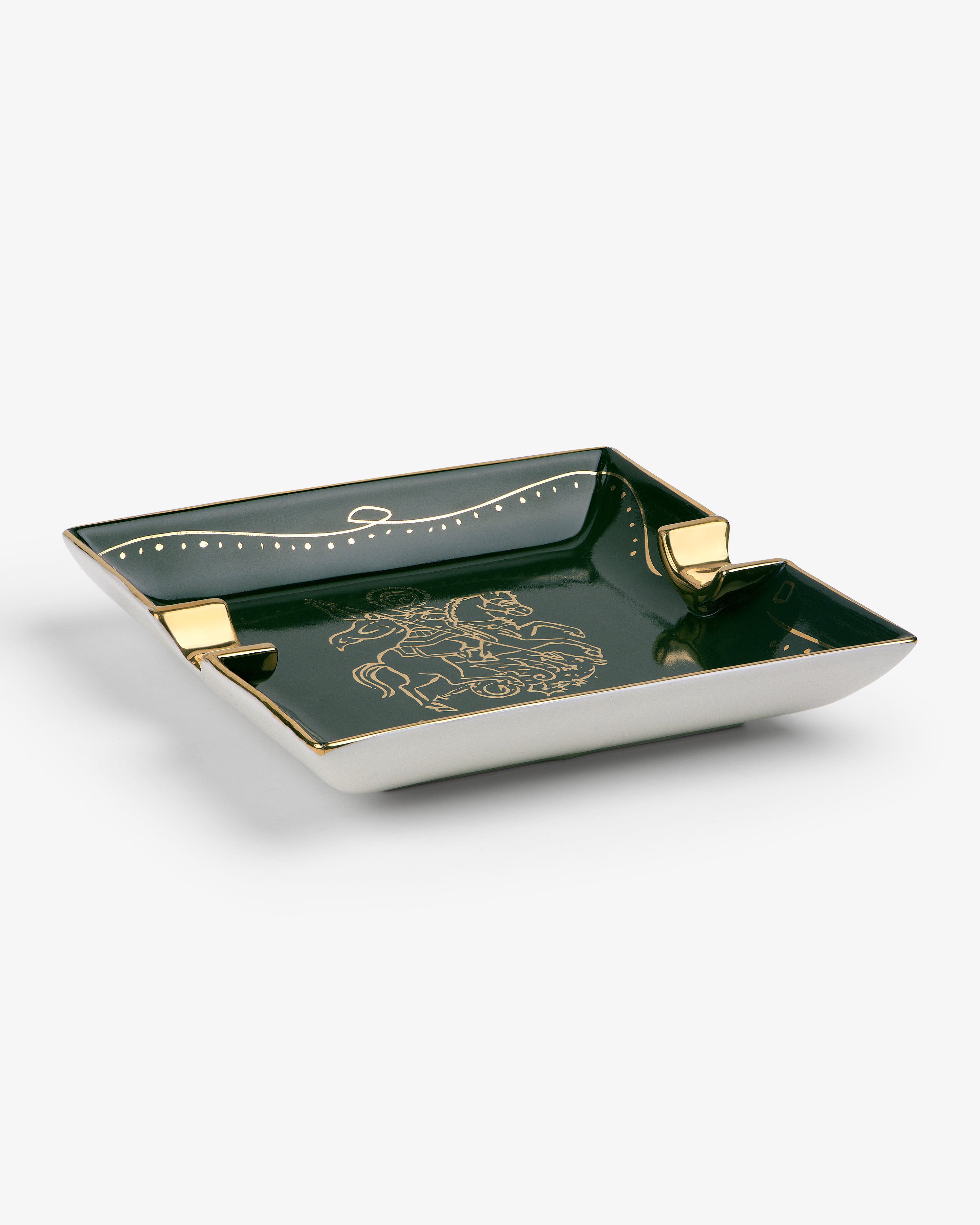 aim-leon-dore-saint-george-ashtray-gr-ner-porzellan-aschenbecher image 3