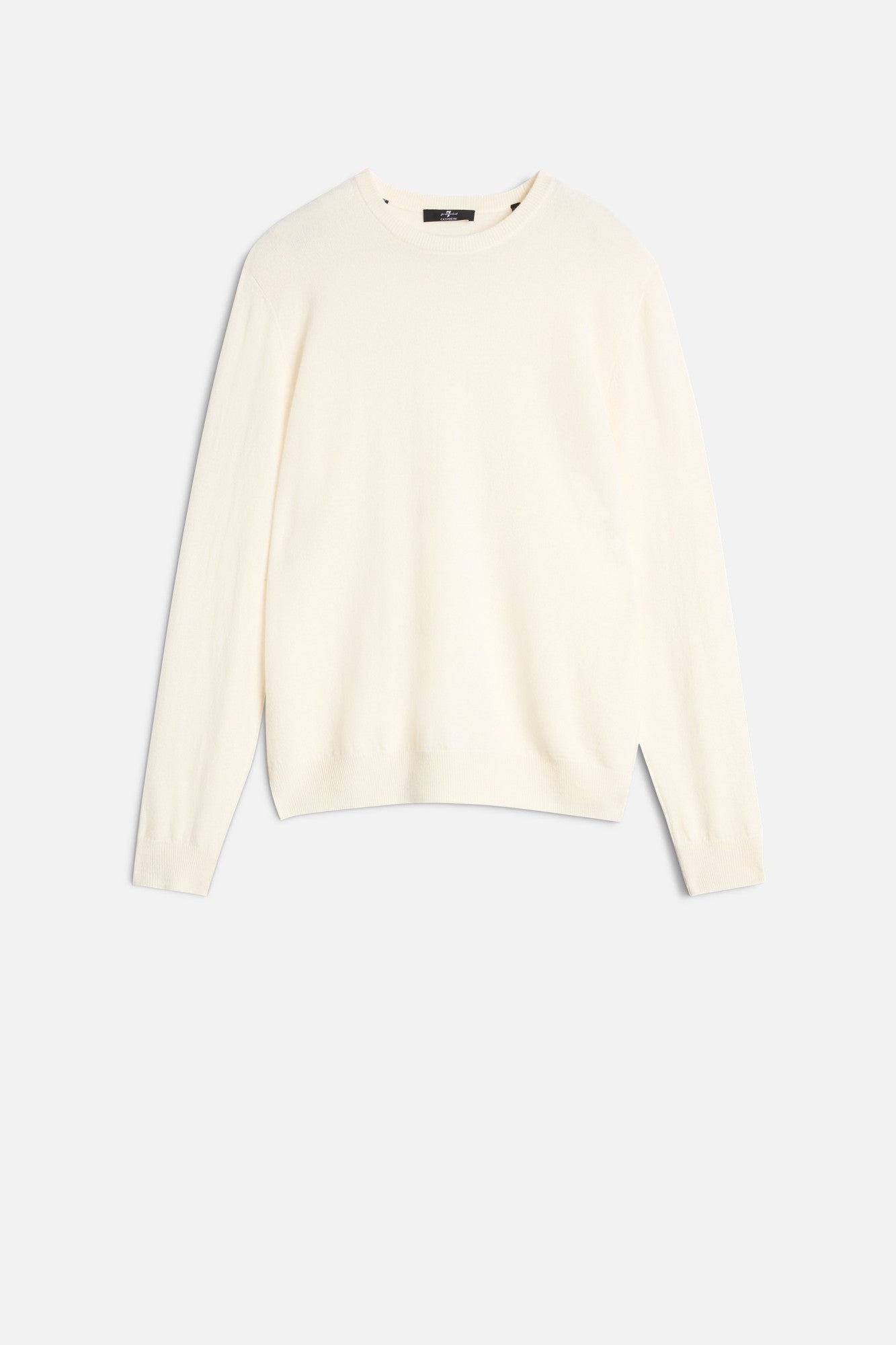 7-for-all-mankind-cashmere-crewneck-sweater-herren-pullover-ice-white image 1