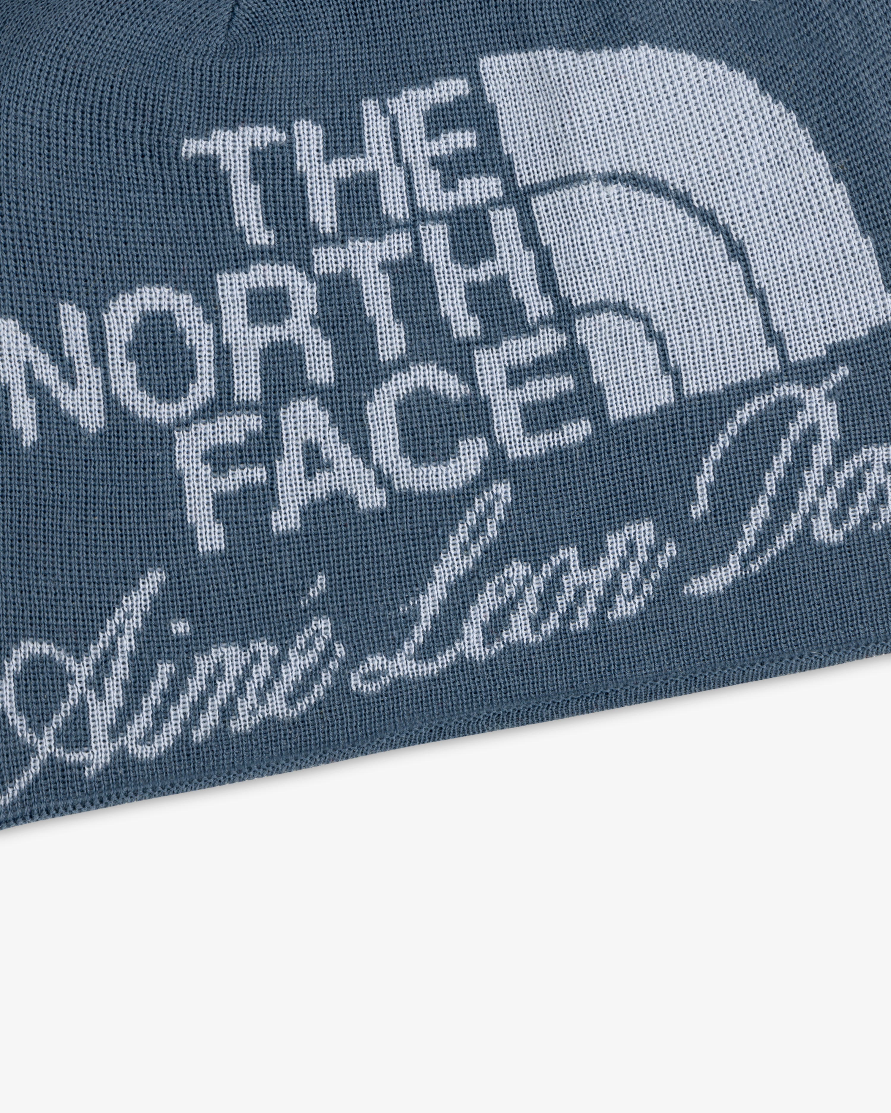 aim-leon-dore-x-the-north-face-jacquard-beanie-blau image 4