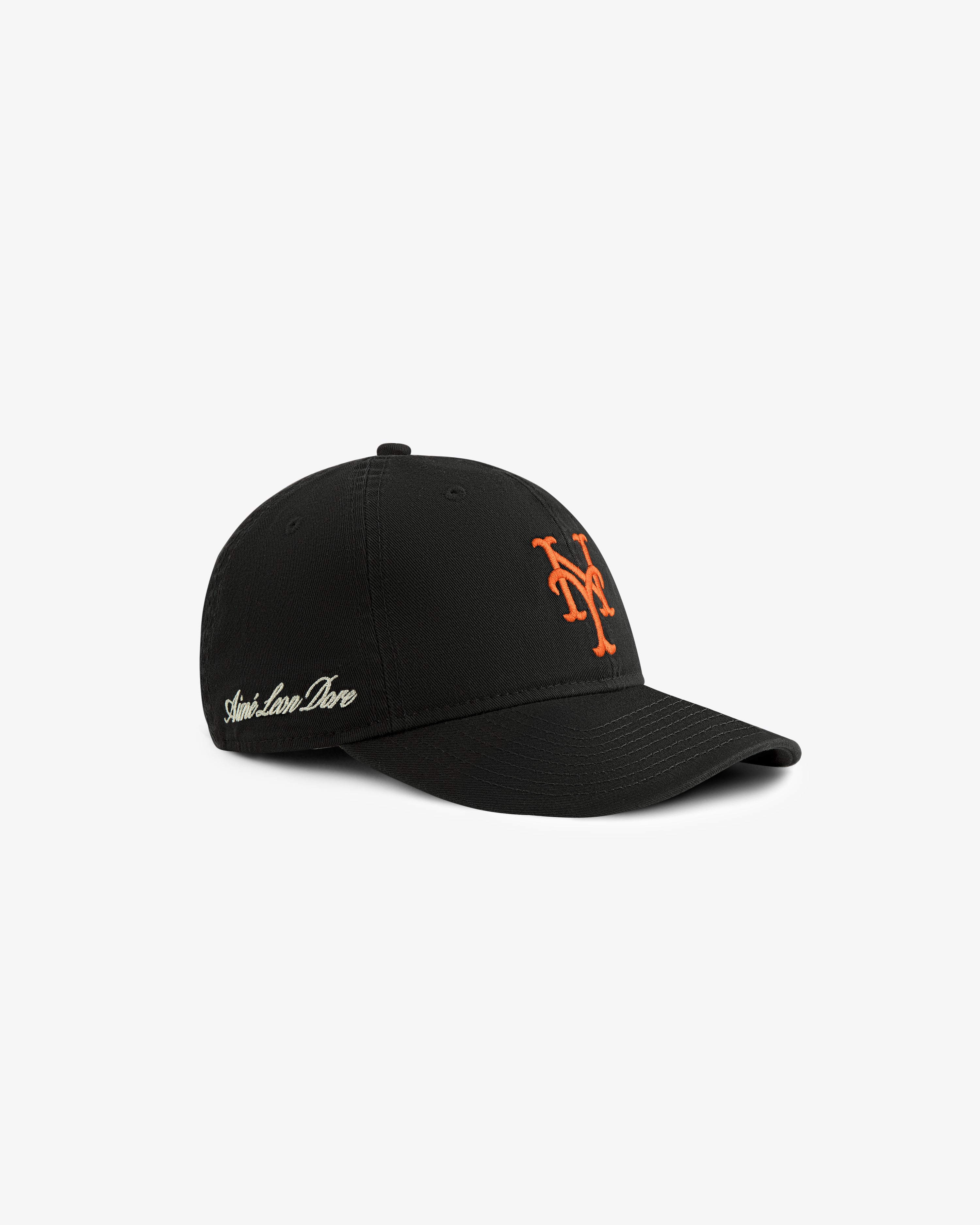 aim-leon-dore-x-new-era-mets-ballpark-hat-schwarz image 3