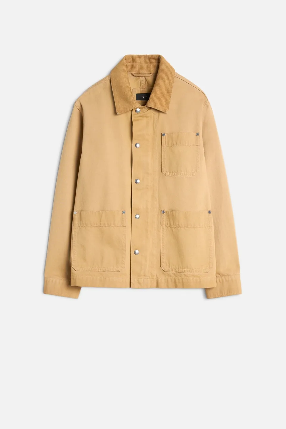 7-for-all-mankind-utility-canvas-jacke-winter-desert-herren image 1