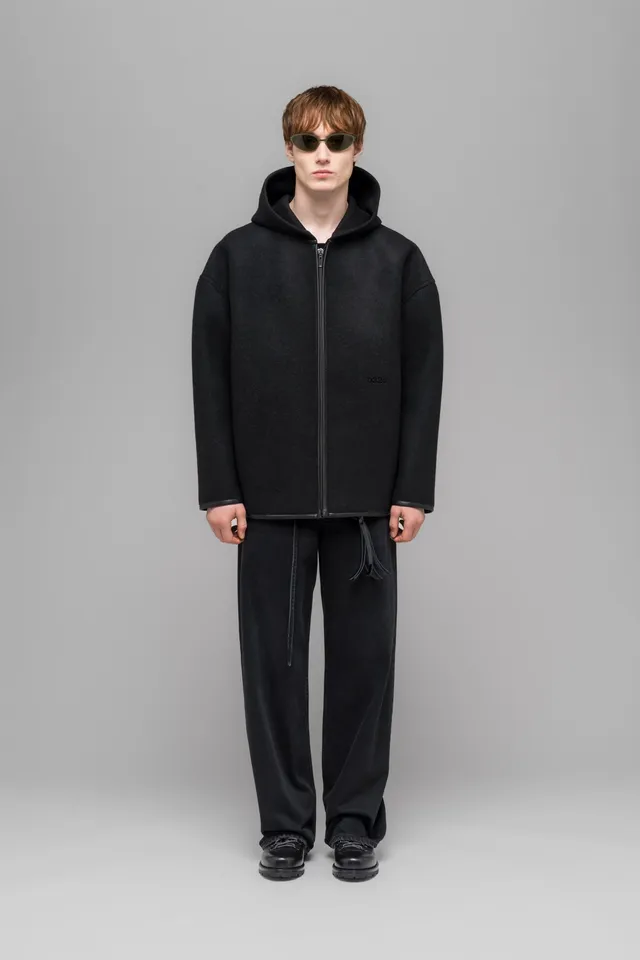032c-neoprene-zip-up-hooded-jacket-kapuzenjacke image 1