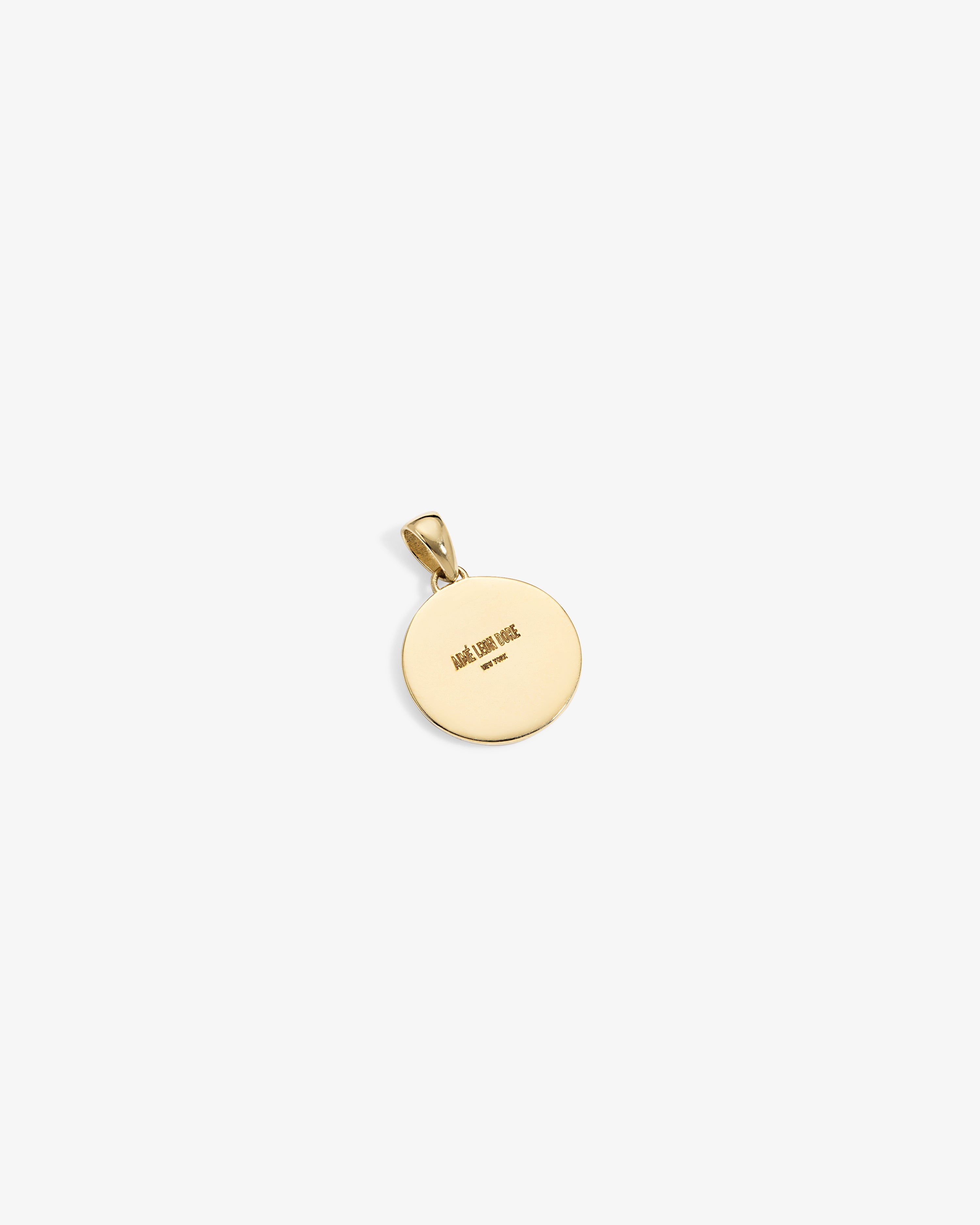 aim-leon-dore-hera-anh-nger-14kt-gold-unisex-pendant-15-mm image 3