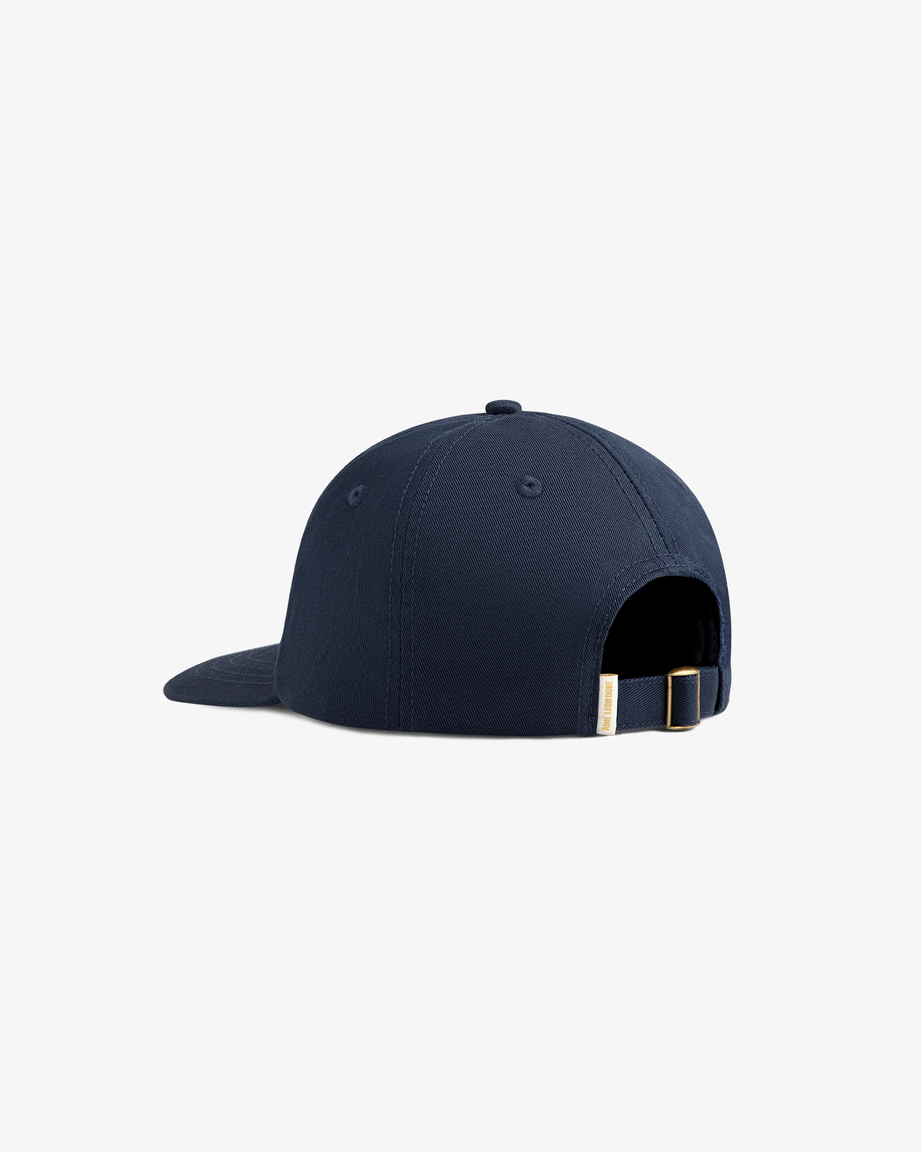 aim-leon-dore-core-logo-hat-navy-cap image 4