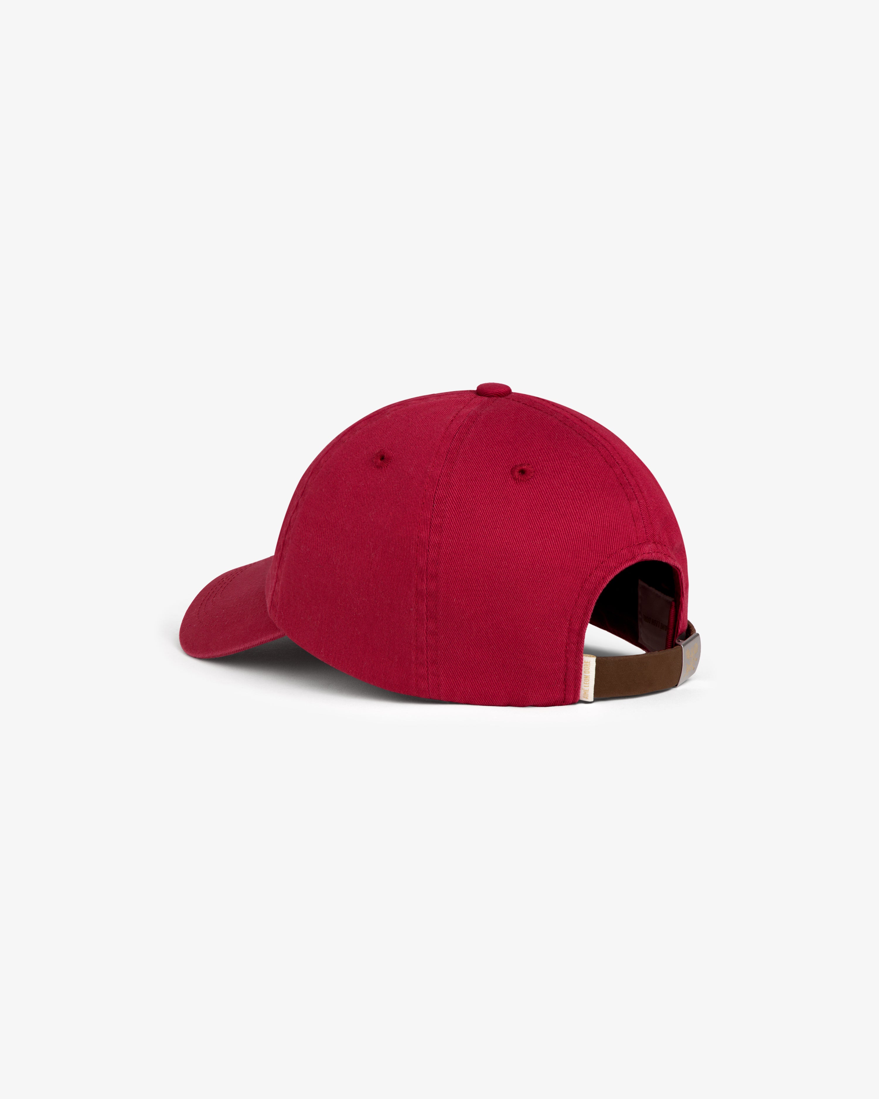 aim-leon-dore-crest-logo-5-panel-cap-rot image 4