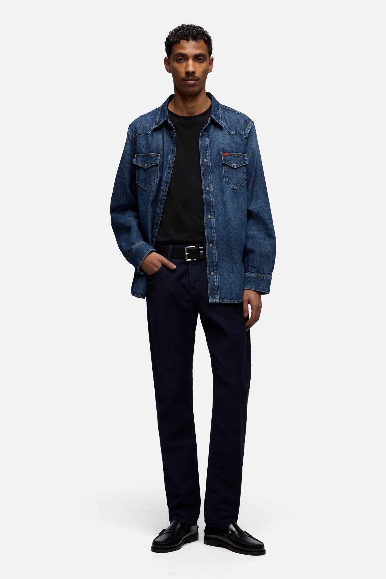 7-for-all-mankind-western-hemd-langarm-denim-duster-herren image 2