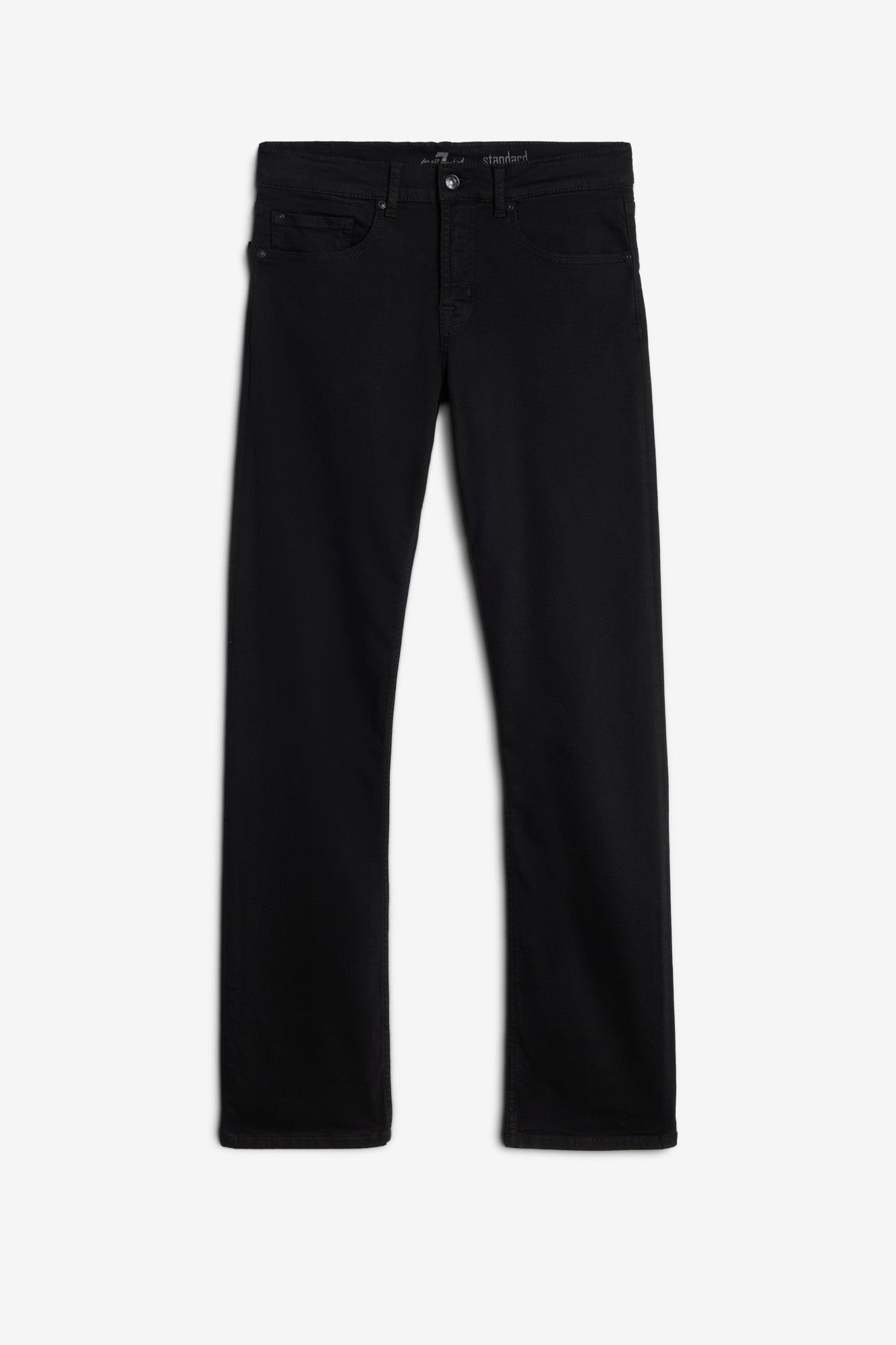7-for-all-mankind-standard-herren-jeans-denim-black-onyx-straight image 1