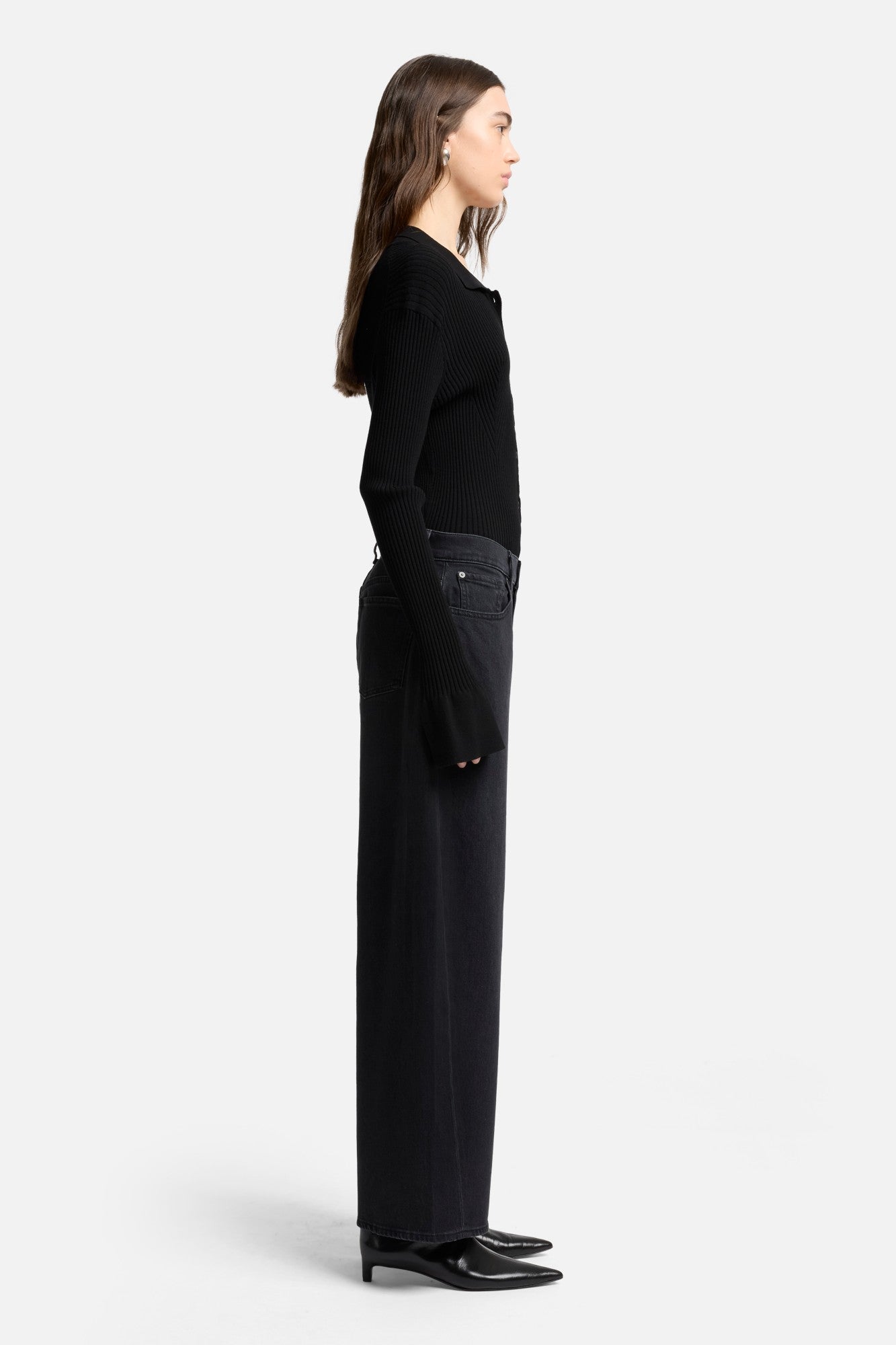 7-for-all-mankind-mankind-twisted-bonnie-barrel-leg-jeans-thunderstorm-damen-sch image 6