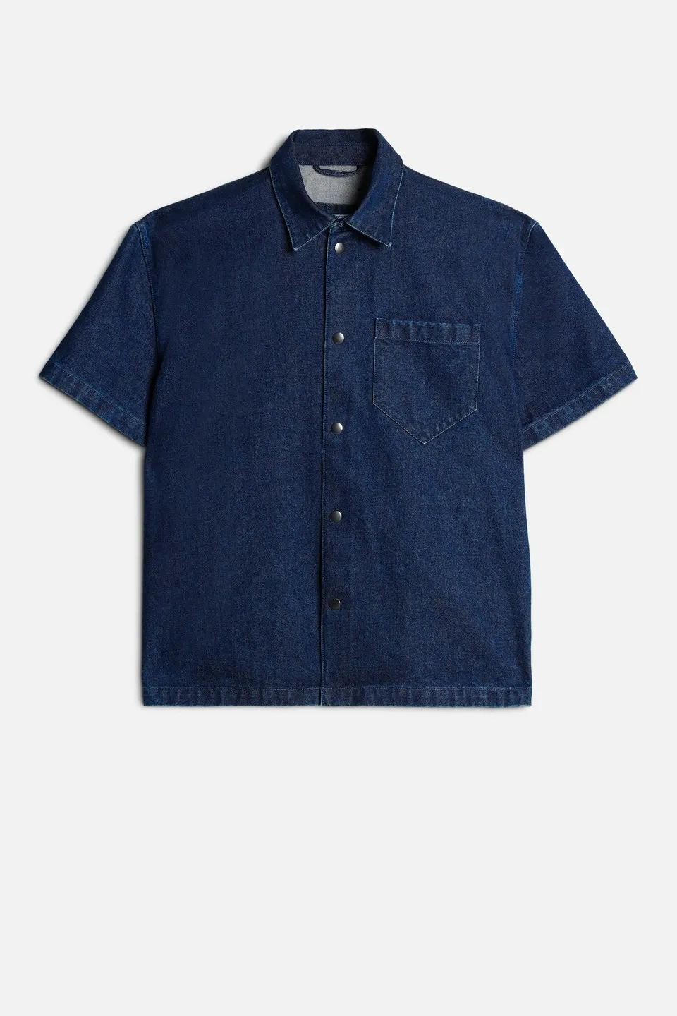 7-for-all-mankind-utility-denim-camp-hemd-carpenter-blue-herren image 1