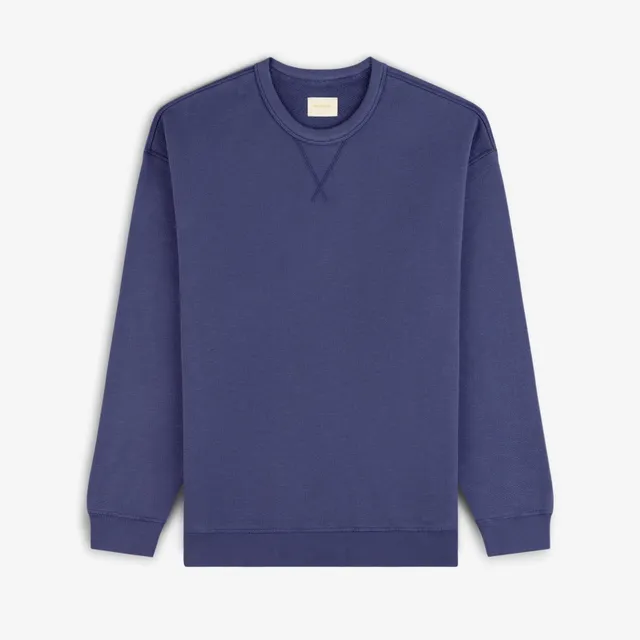 aim-leon-dore-stone-washed-marina-crewneck-blau-sweatshirt image 1