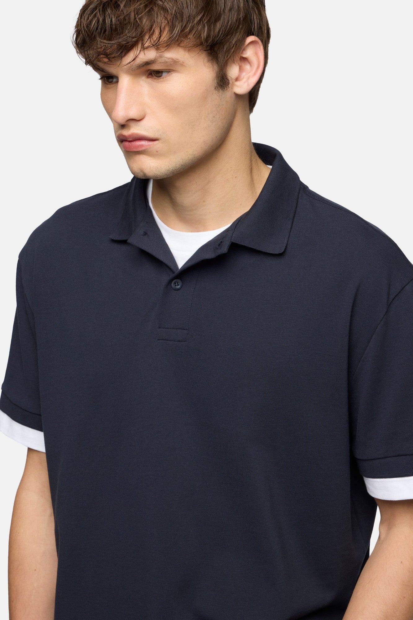7-for-all-mankind-double-layer-polo-shirt-midnight-herren image 4