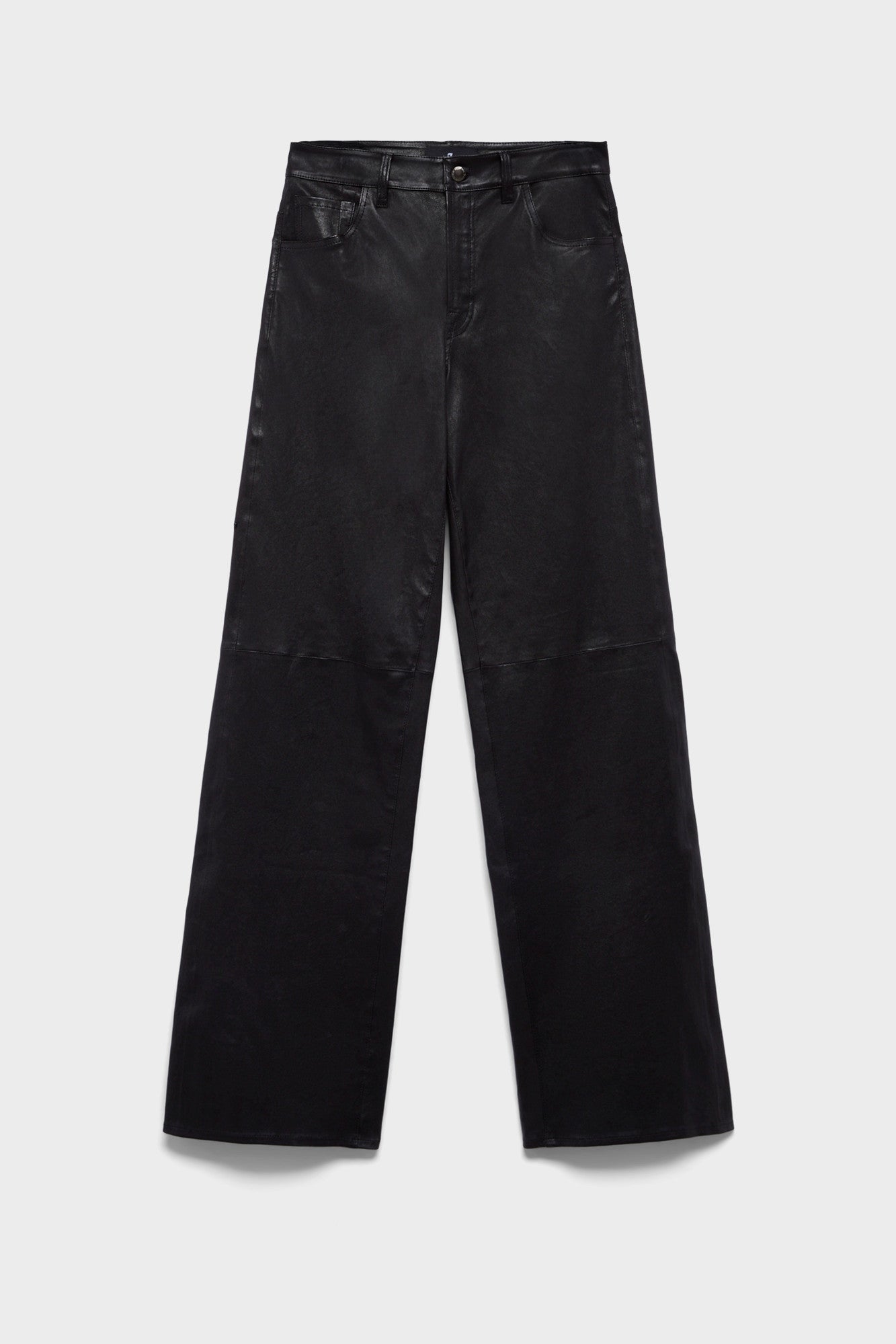 7-for-all-mankind-stovepipe-straight-lederhose-leather-black image 1