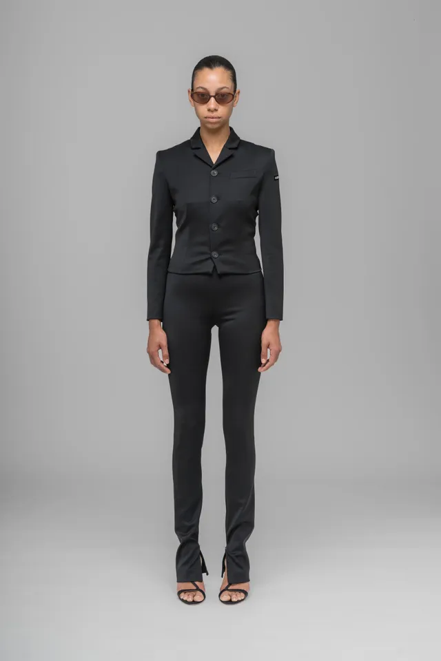 032c-trapeze-too-tight-suit-jacket-taillierter-anzugblazer-aus-stretch image 1