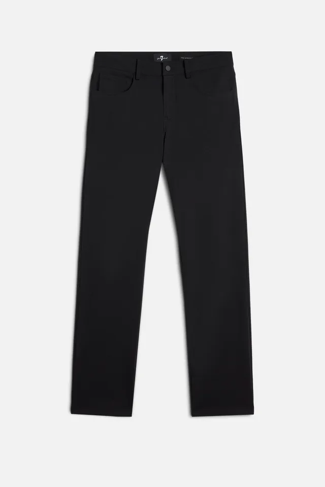 7-for-all-mankind-luxe-performance-knit-straight-herren-hose-in-black image 1