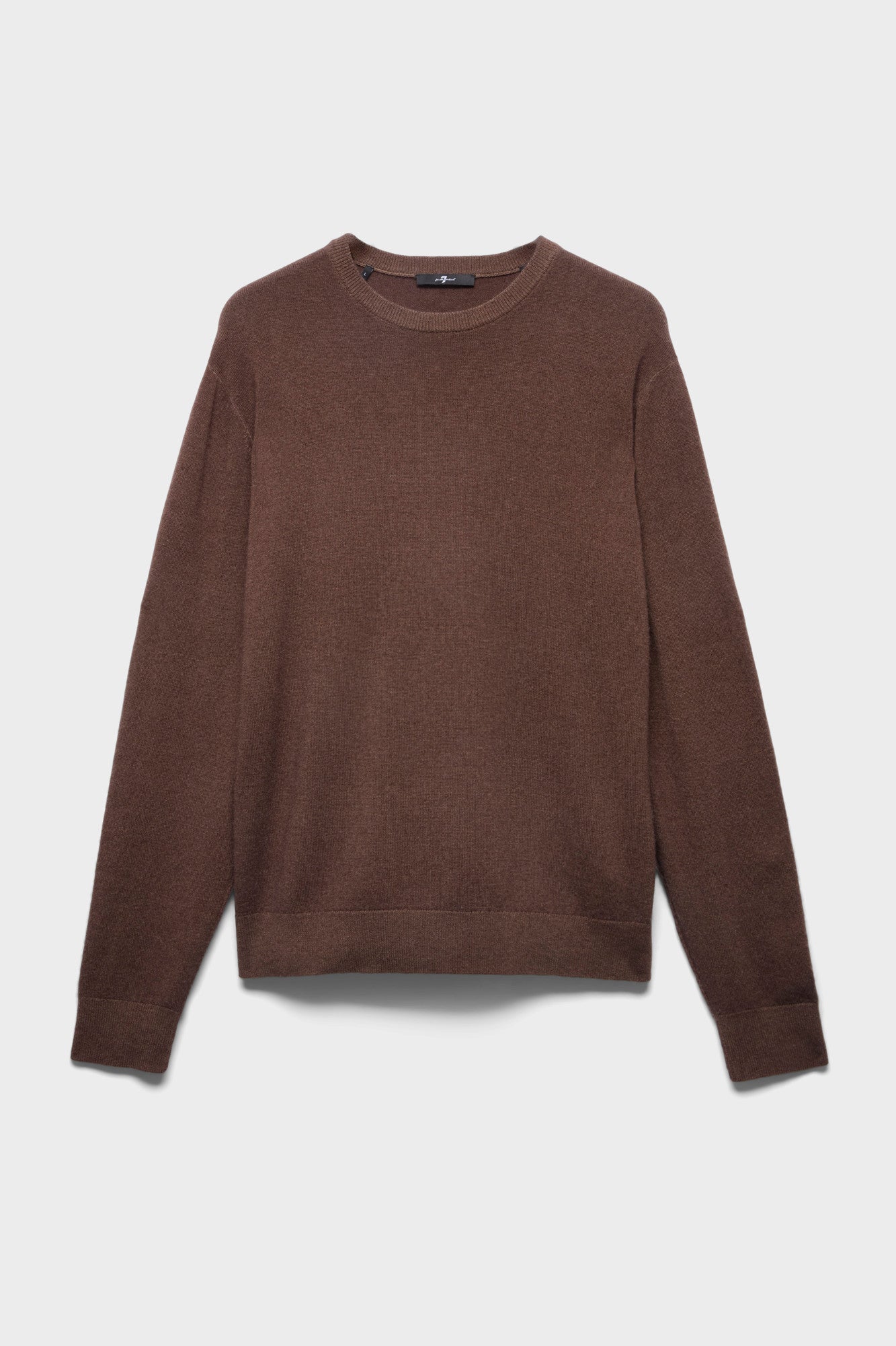 7-for-all-mankind-crewneck-woll-pullover-espresso-herren image 1