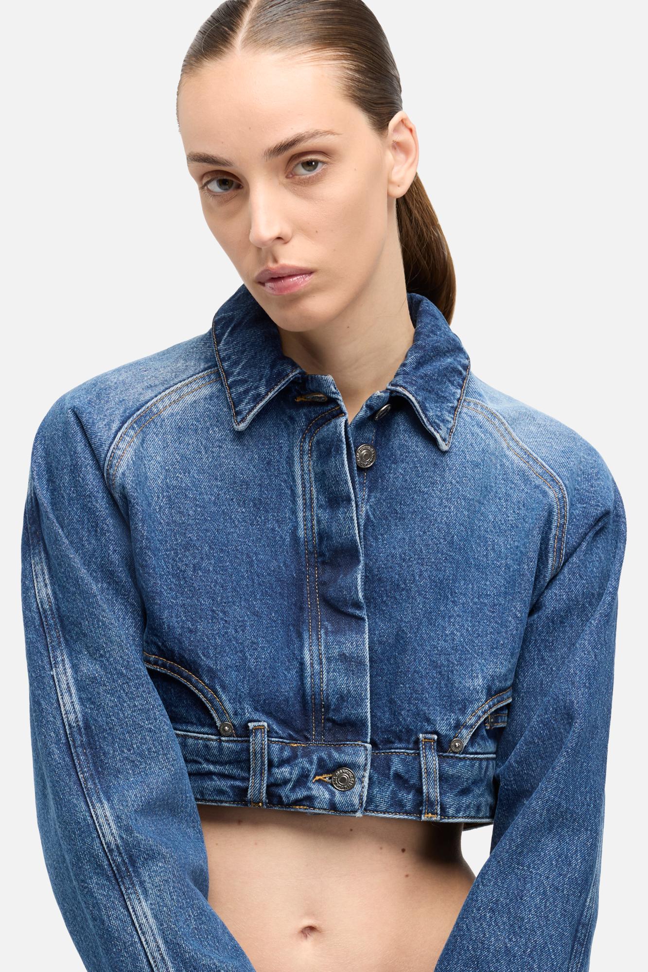 7-for-all-mankind-denim-cropped-jacket-damen-jeansjacke-in-waivy-mid-blue image 4