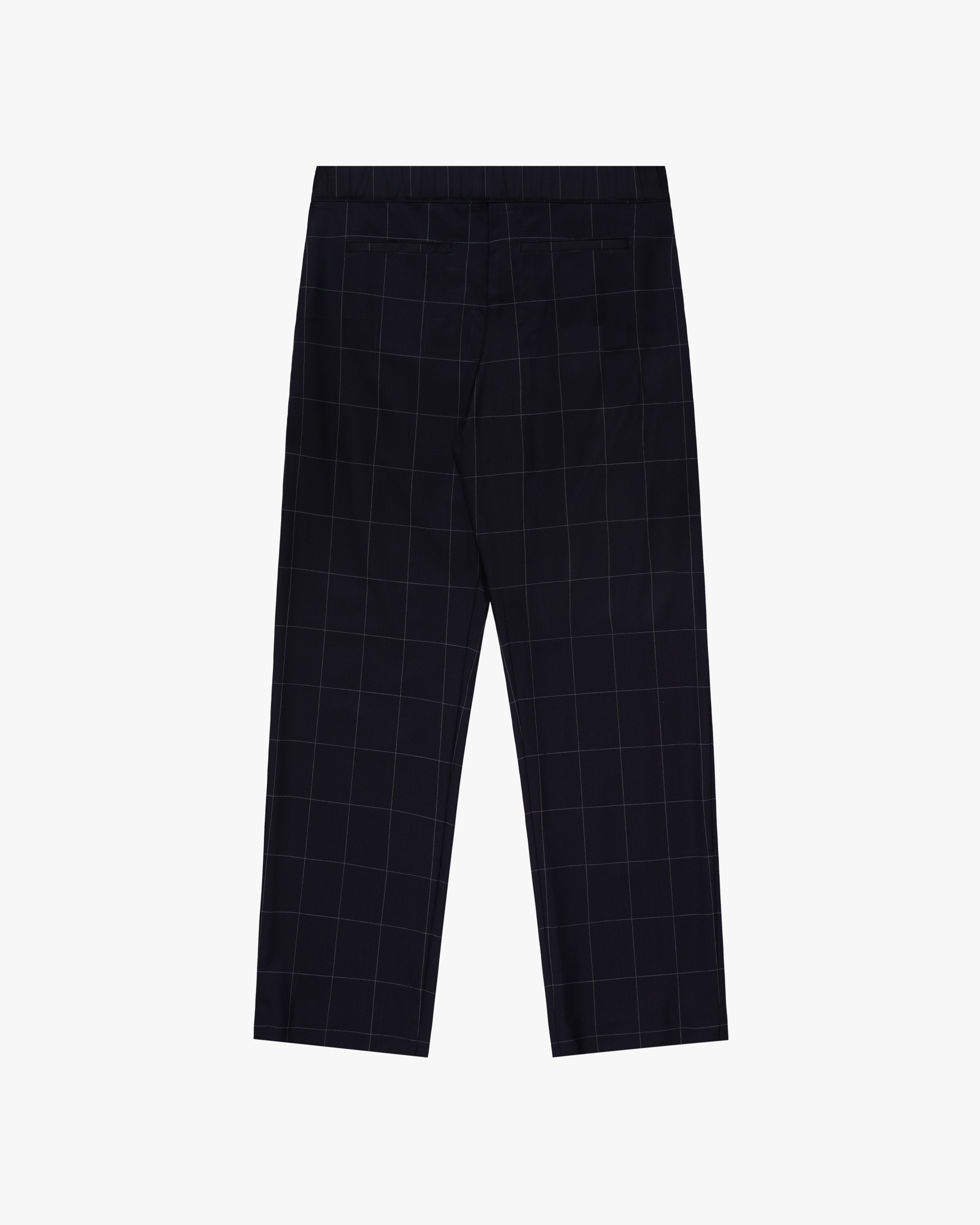 aim-leon-dore-windowpane-anzughose-navy-schurwolle image 3