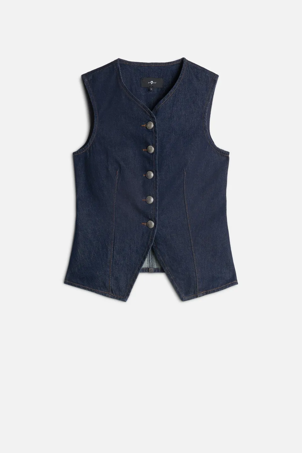 7-for-all-mankind-mankind-lady-denim-weste-in-smoove image 1