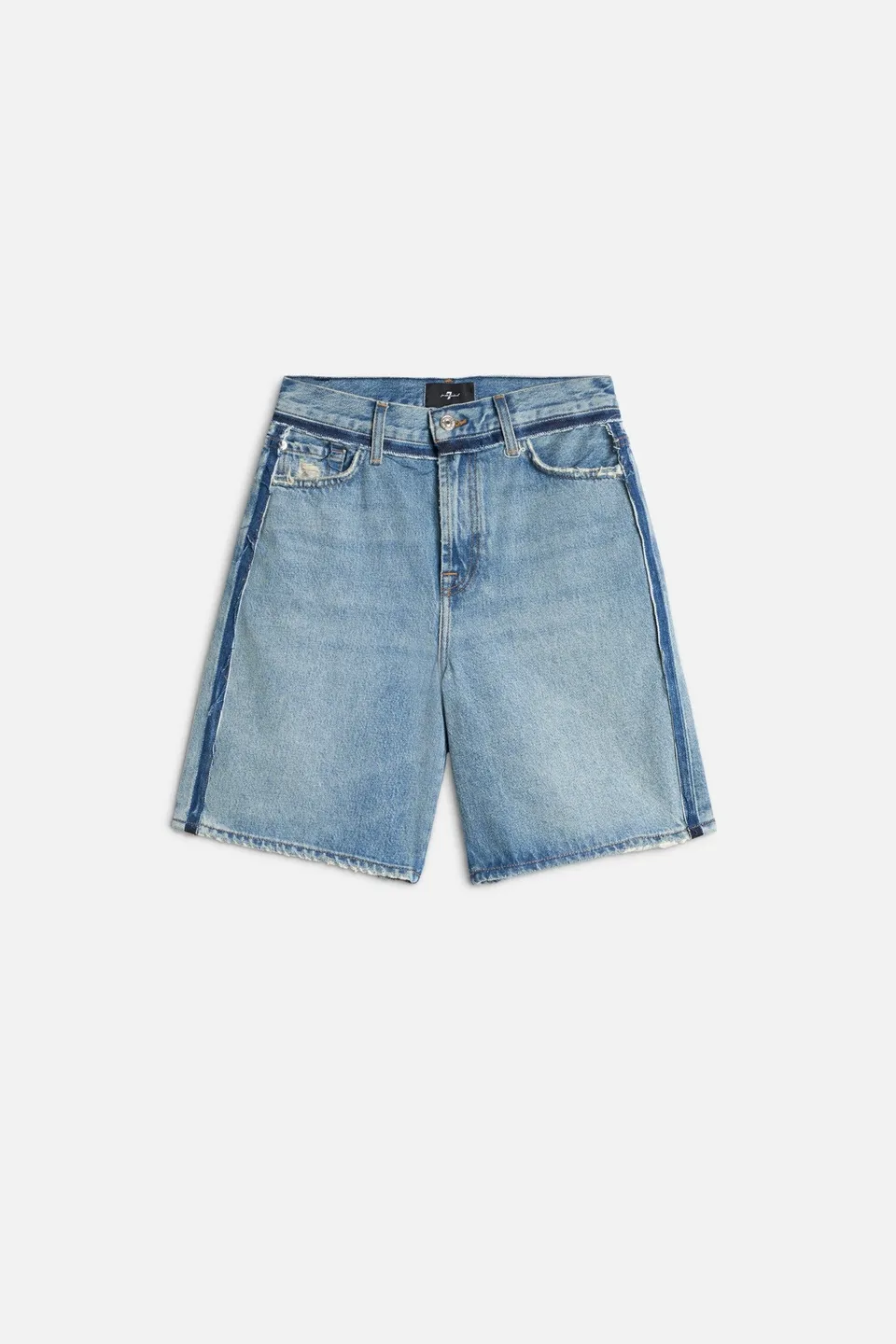 7-for-all-mankind-lola-short-mankind-sapphire-dust image 1