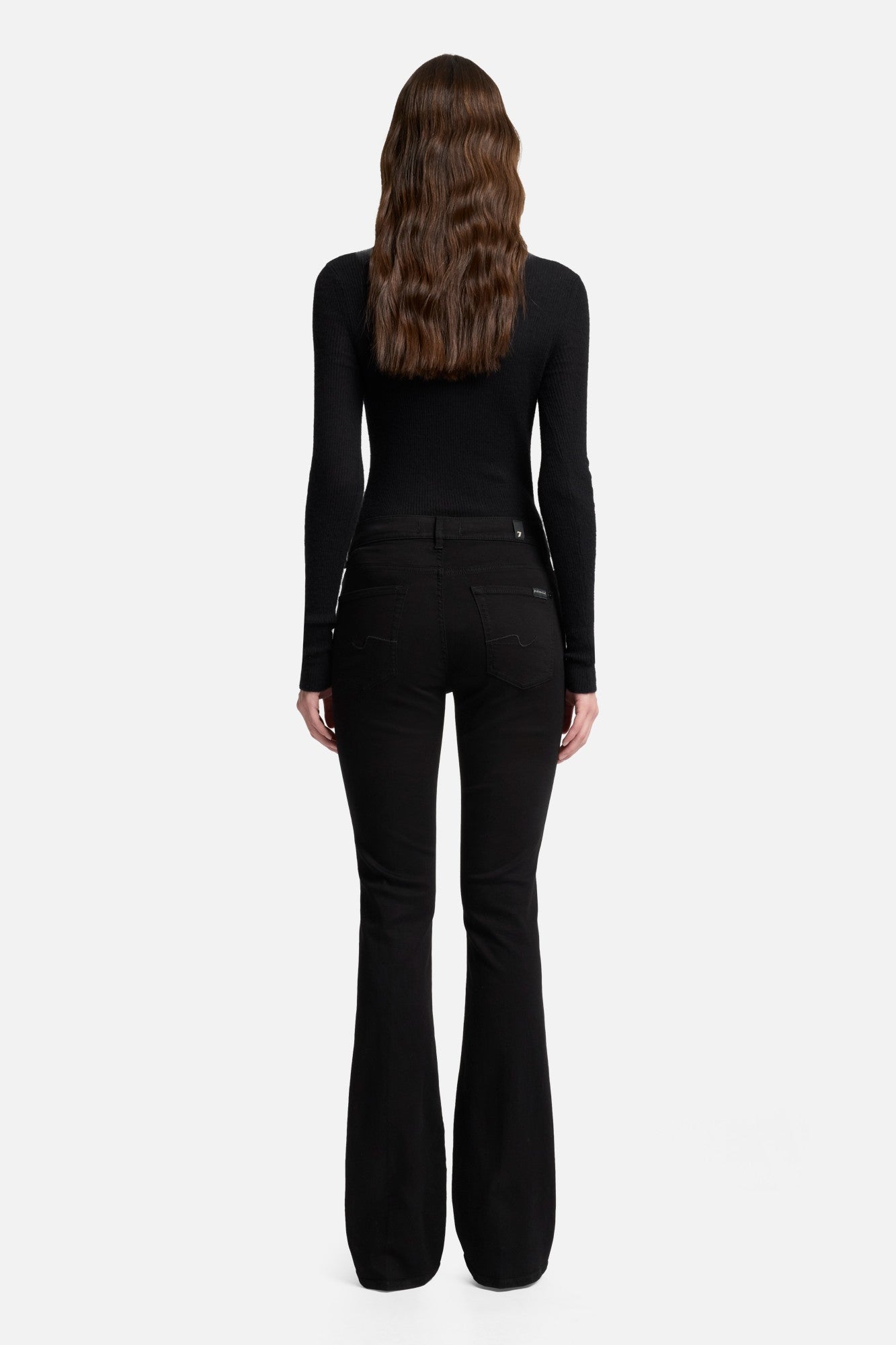 7-for-all-mankind-b-air-bootcut-jeans-rinsed-black-damen image 5