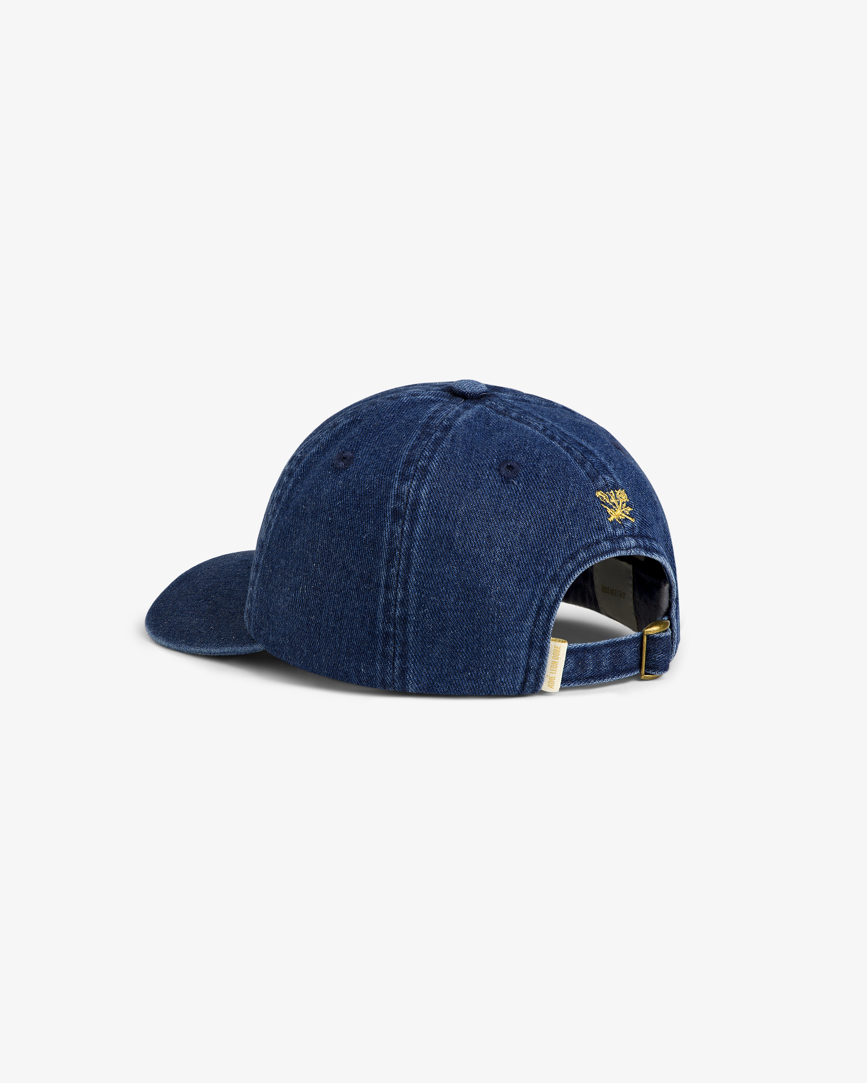 aim-leon-dore-denim-script-hat-cap-blau image 5