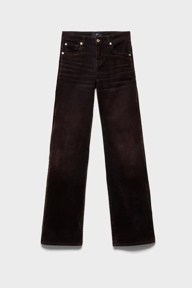 7-for-all-mankind-low-straight-jeans-flock-denim-in-brown image 1
